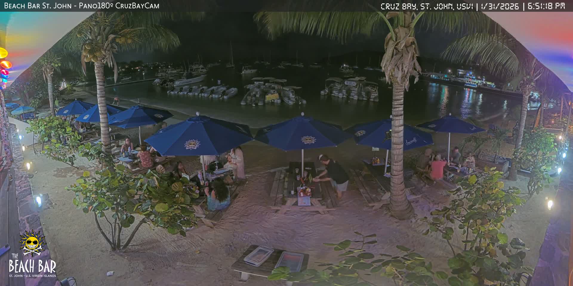 St. John, Cruz Bay Beach Live Cam -  Cruz Bay, St. John, United States Virgin Islands, USA