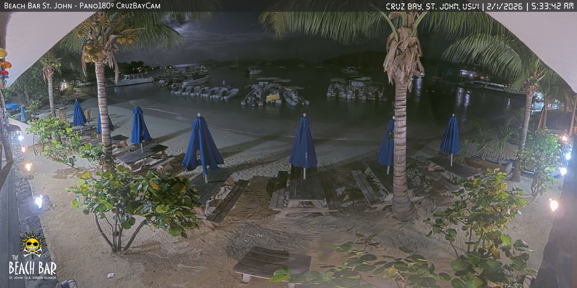 St. John, Cruz Bay Beach Live Cam -  Cruz Bay, St. John, United States Virgin Islands, USA