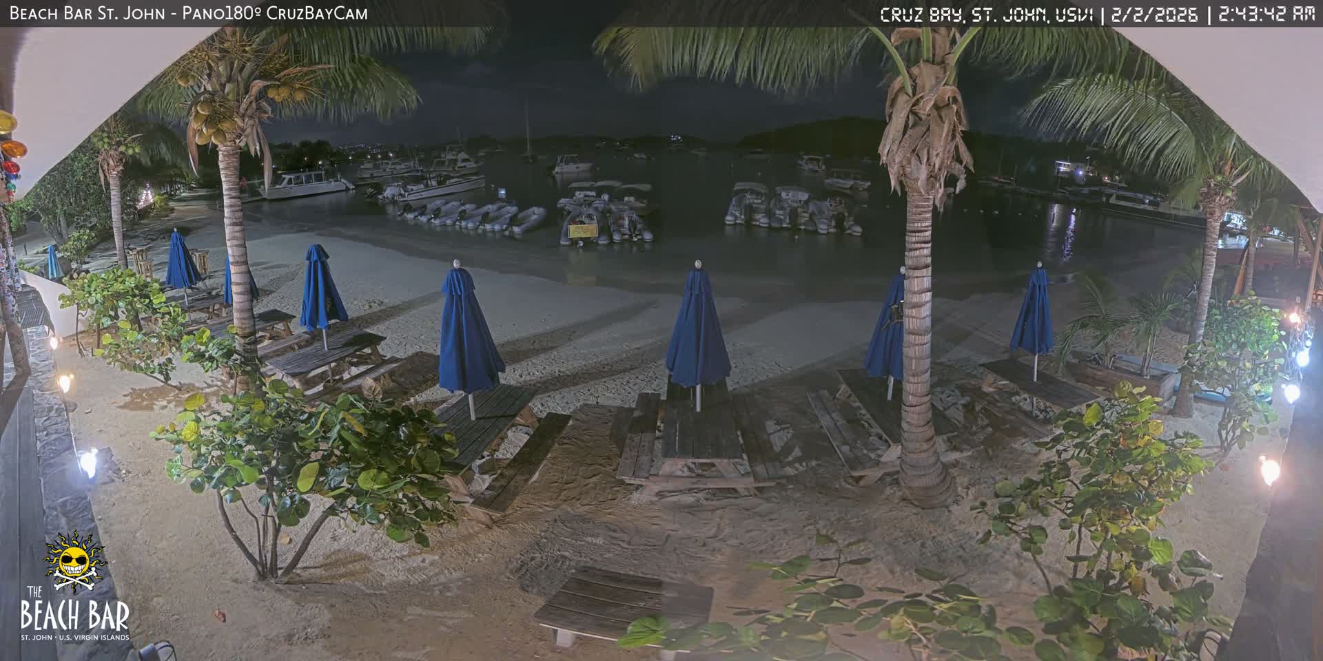 St. John, Cruz Bay Beach Live Cam -  Cruz Bay, St. John, United States Virgin Islands, USA