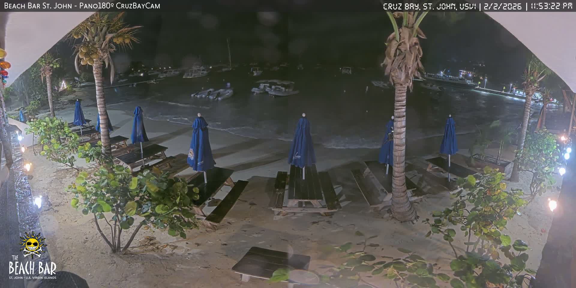 St. John, Cruz Bay Beach Live Cam -  Cruz Bay, St. John, United States Virgin Islands, USA