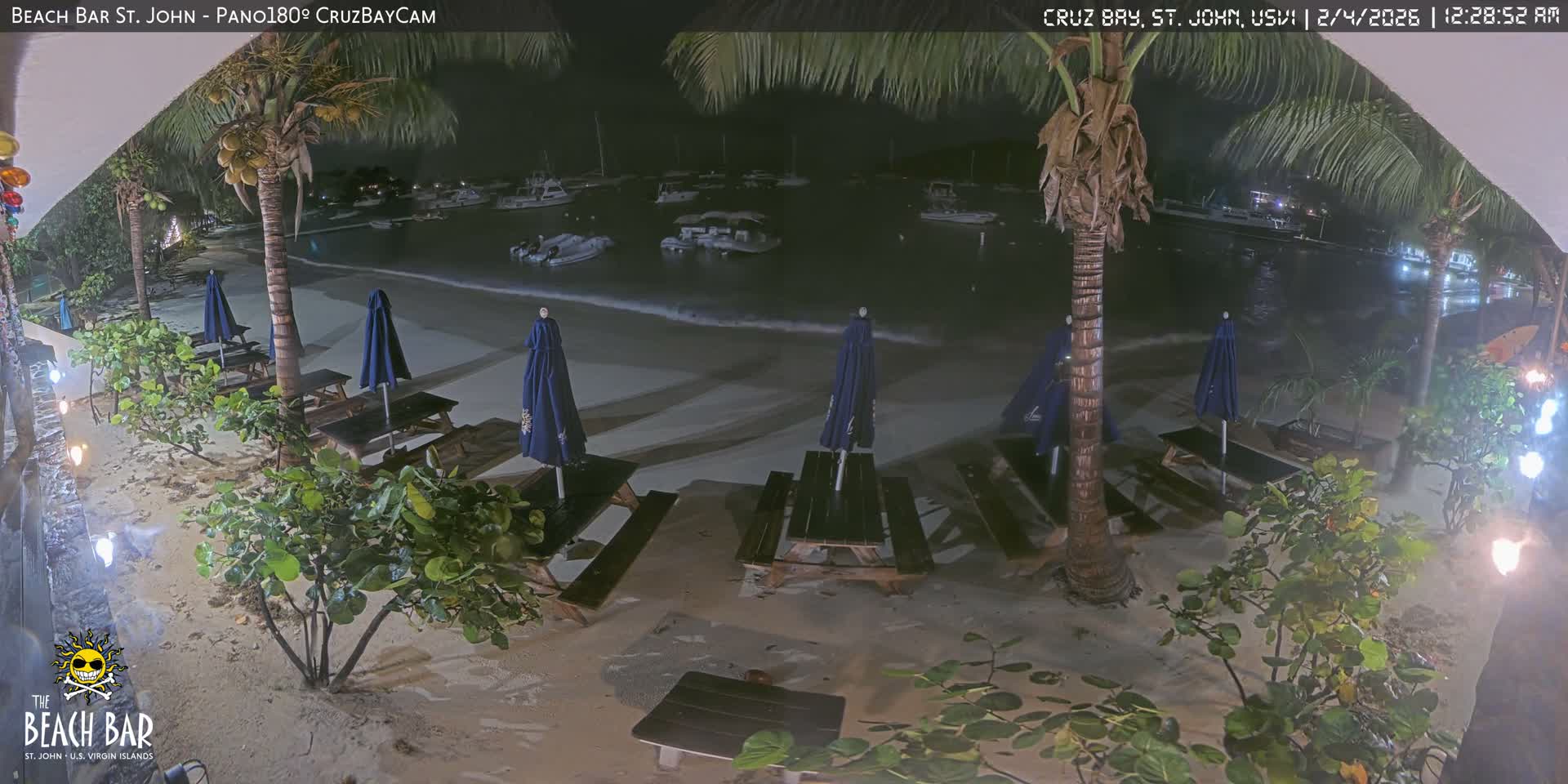 St. John, Cruz Bay Beach Live Cam -  Cruz Bay, St. John, United States Virgin Islands, USA