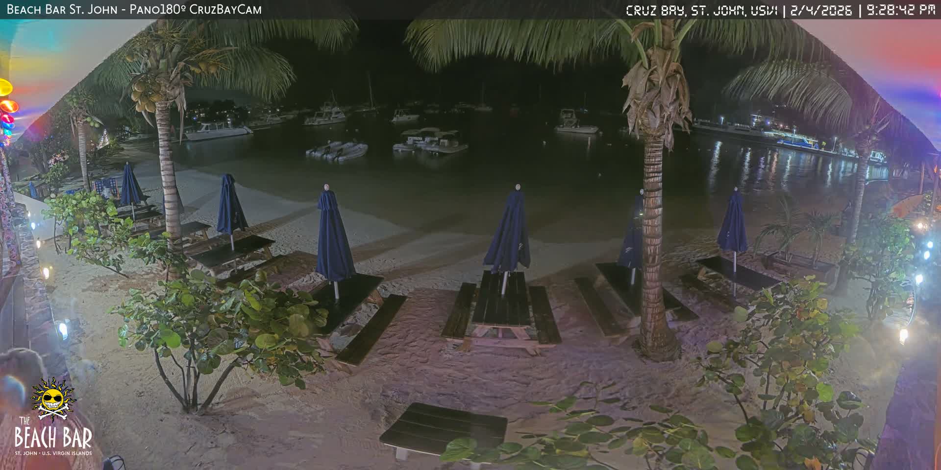 St. John, Cruz Bay Beach Live Cam -  Cruz Bay, St. John, United States Virgin Islands, USA