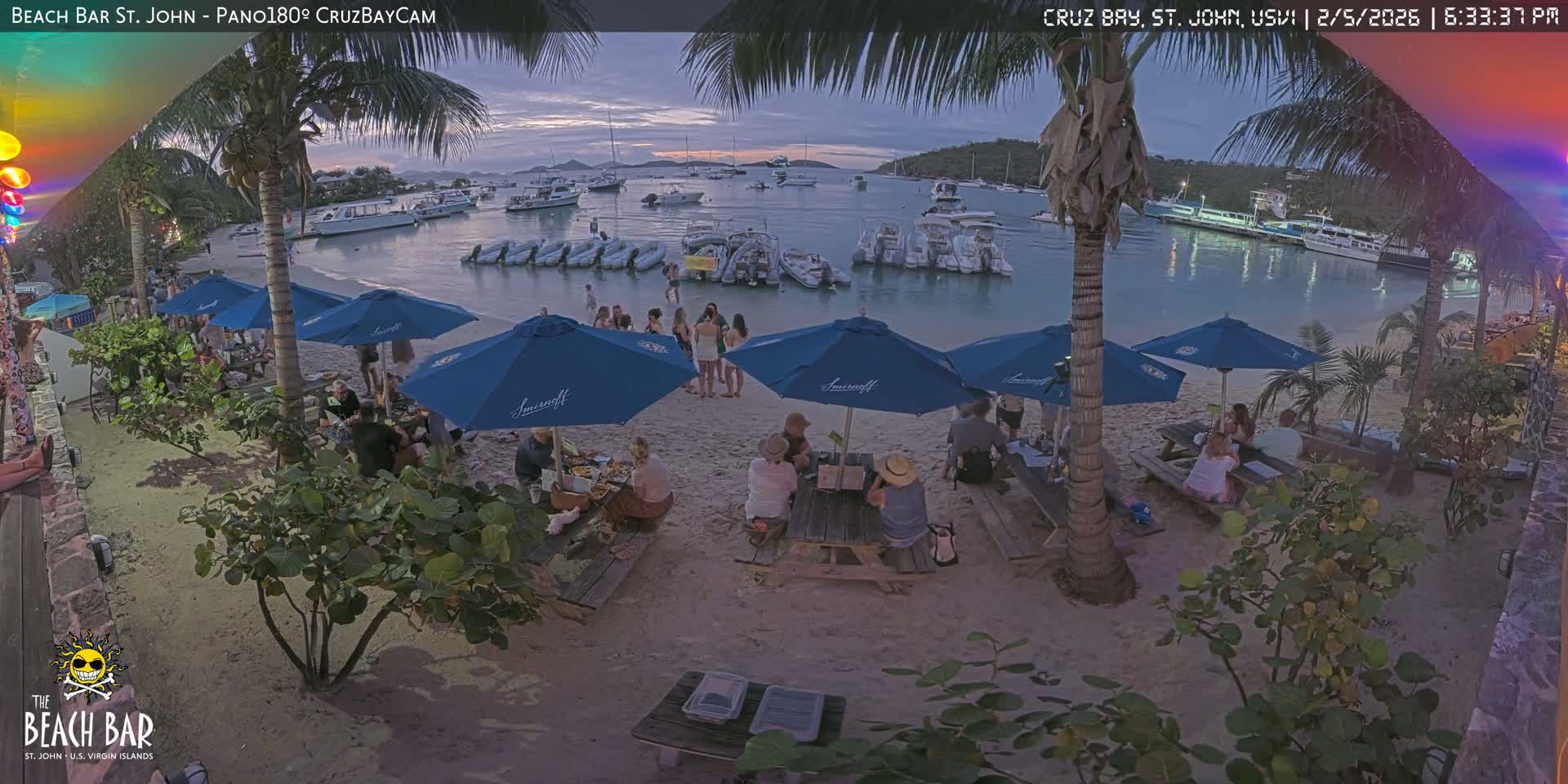 St. John, Cruz Bay Beach Live Cam -  Cruz Bay, St. John, United States Virgin Islands, USA