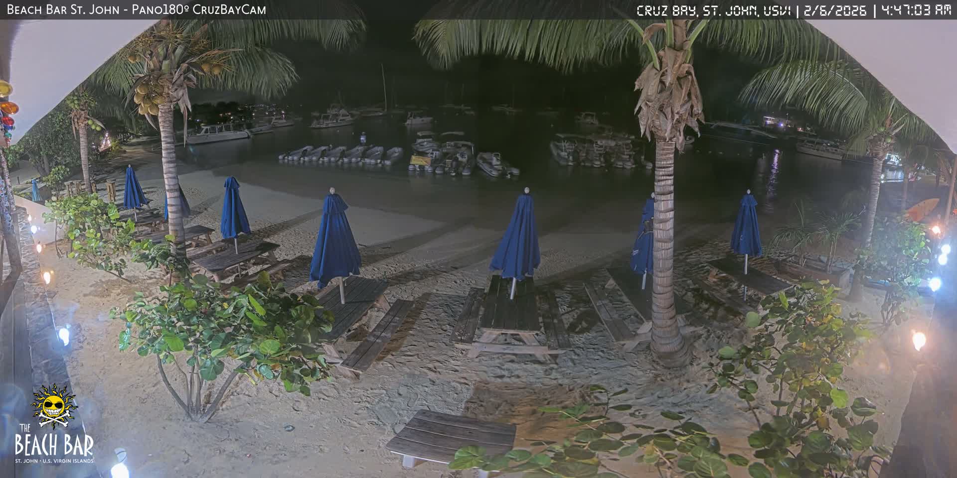 St. John, Cruz Bay Beach Live Cam -  Cruz Bay, St. John, United States Virgin Islands, USA