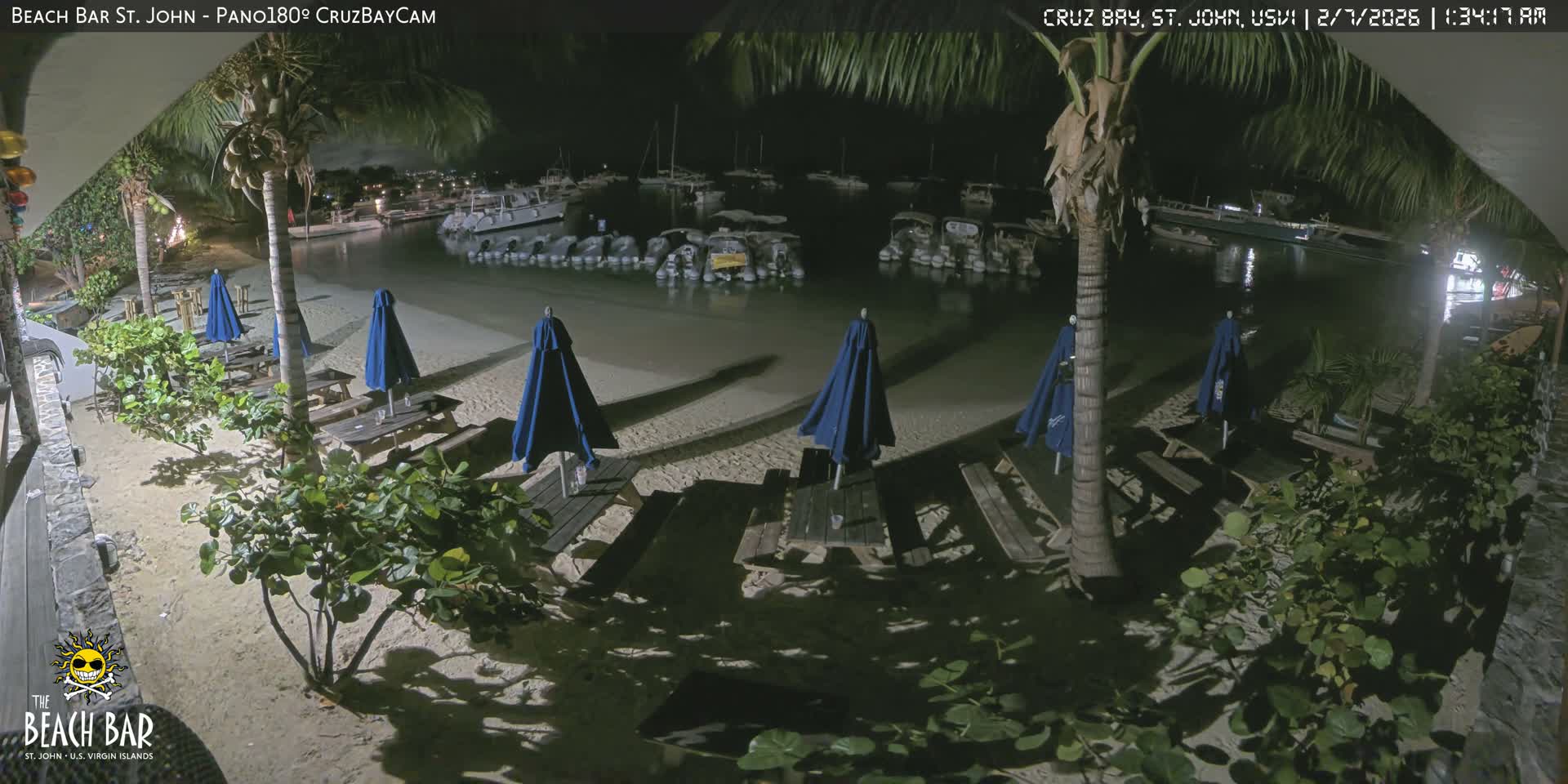 St. John, Cruz Bay Beach Live Cam -  Cruz Bay, St. John, United States Virgin Islands, USA