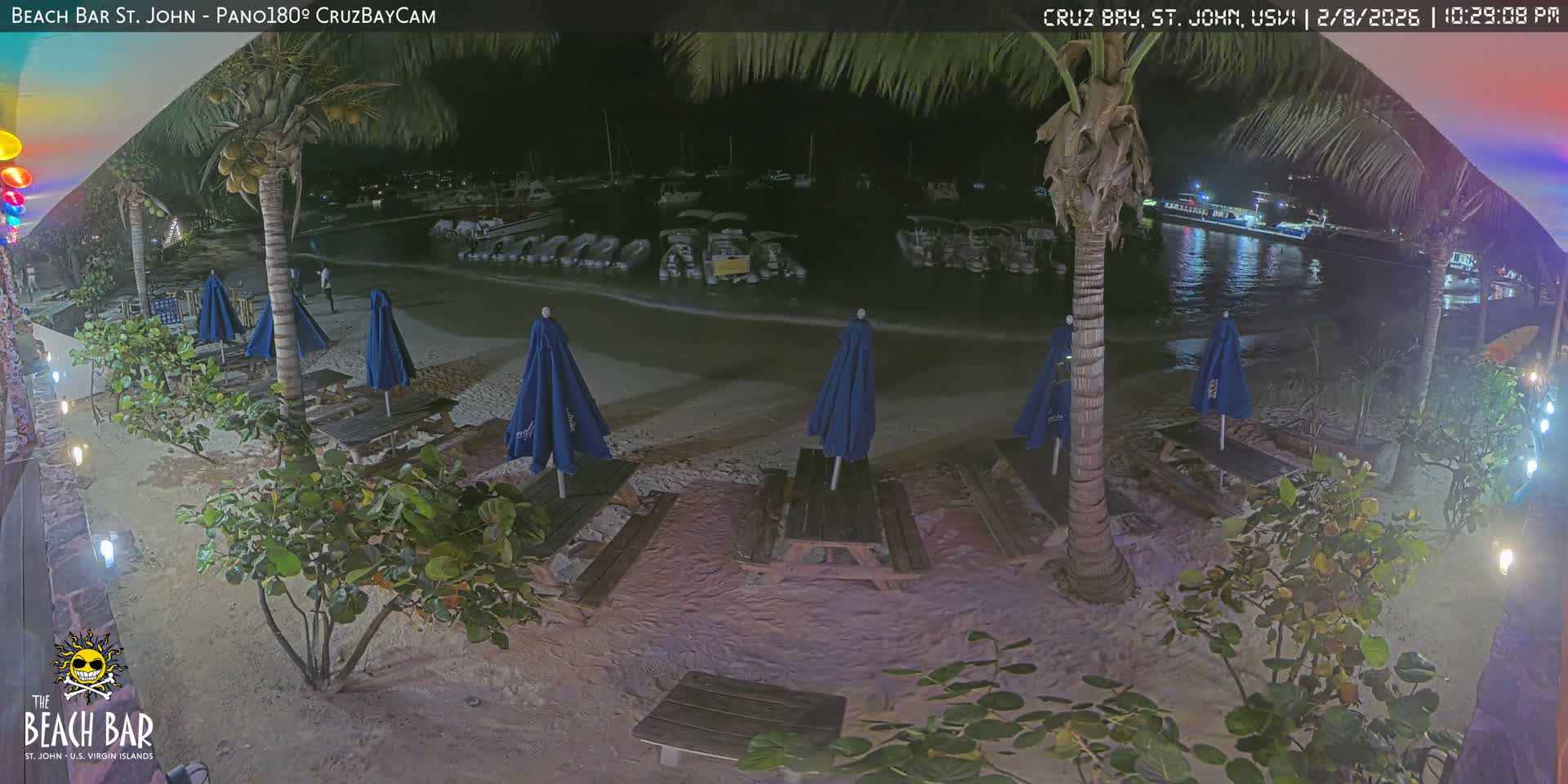 St. John, Cruz Bay Beach Live Cam -  Cruz Bay, St. John, United States Virgin Islands, USA