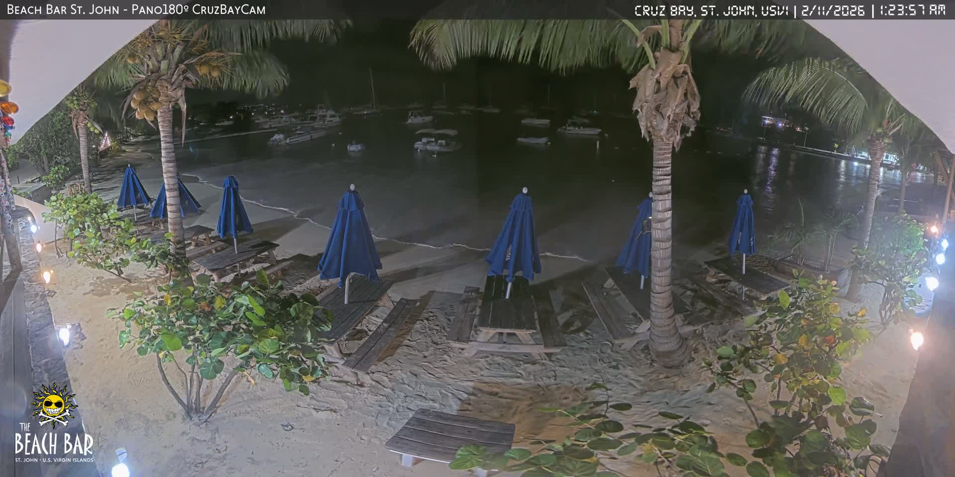 St. John, Cruz Bay Beach Live Cam -  Cruz Bay, St. John, United States Virgin Islands, USA