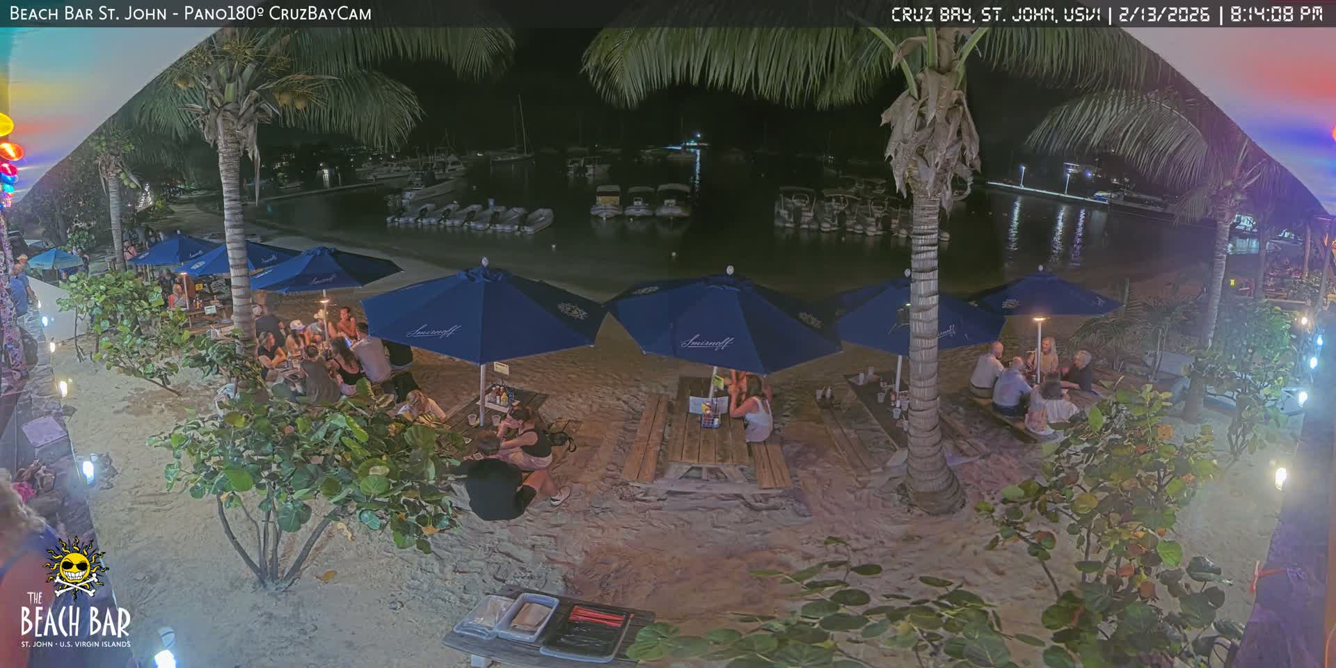 St. John, Cruz Bay Beach Live Cam -  Cruz Bay, St. John, United States Virgin Islands, USA