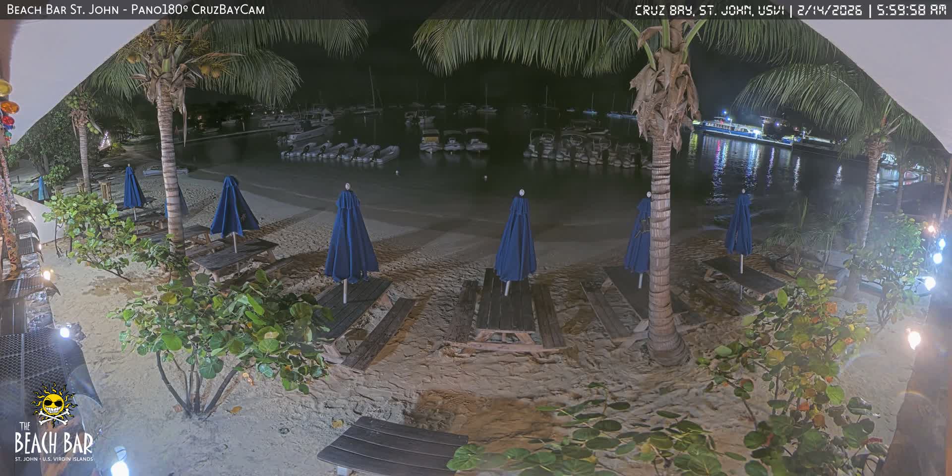 St. John, Cruz Bay Beach Live Cam -  Cruz Bay, St. John, United States Virgin Islands, USA