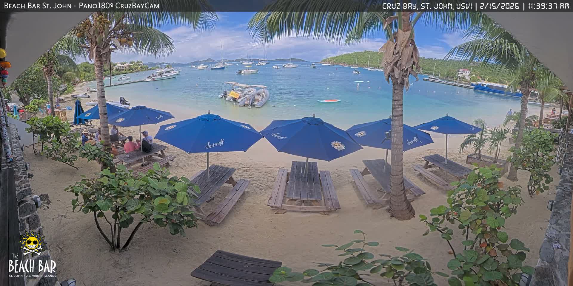 St. John, Cruz Bay Beach Live Cam -  Cruz Bay, St. John, United States Virgin Islands, USA