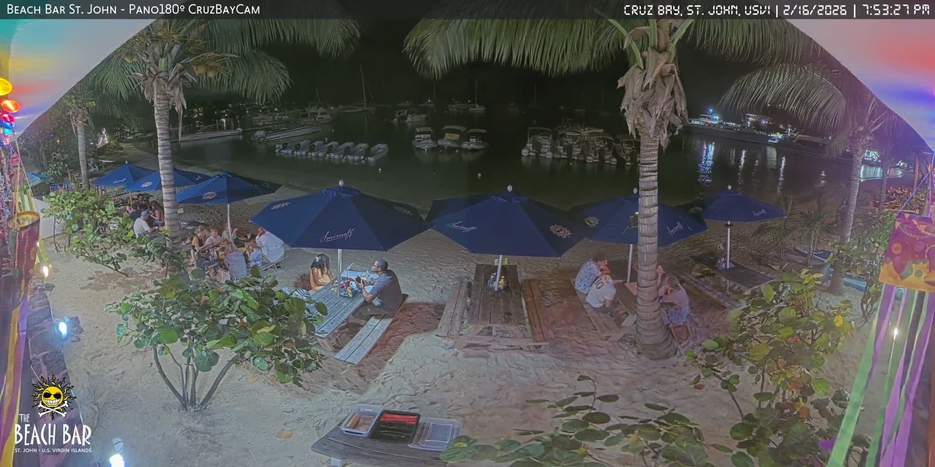 St. John, Cruz Bay Beach Live Cam -  Cruz Bay, St. John, United States Virgin Islands, USA