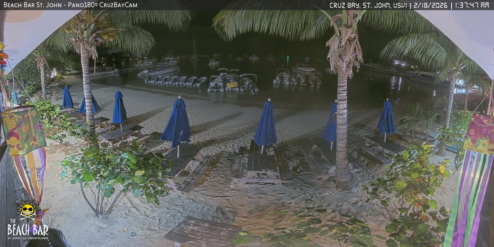 St. John, Cruz Bay Beach Live Cam -  Cruz Bay, St. John, United States Virgin Islands, USA