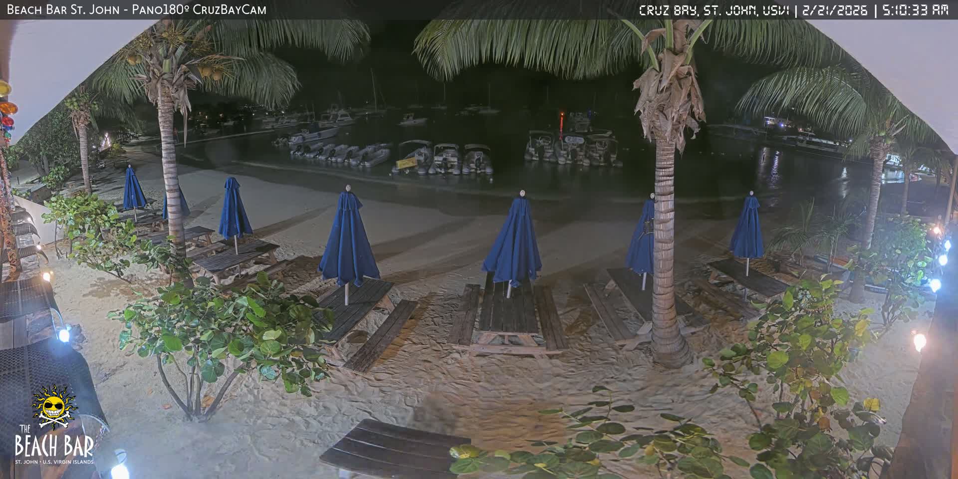 St. John, Cruz Bay Beach Live Cam -  Cruz Bay, St. John, United States Virgin Islands, USA