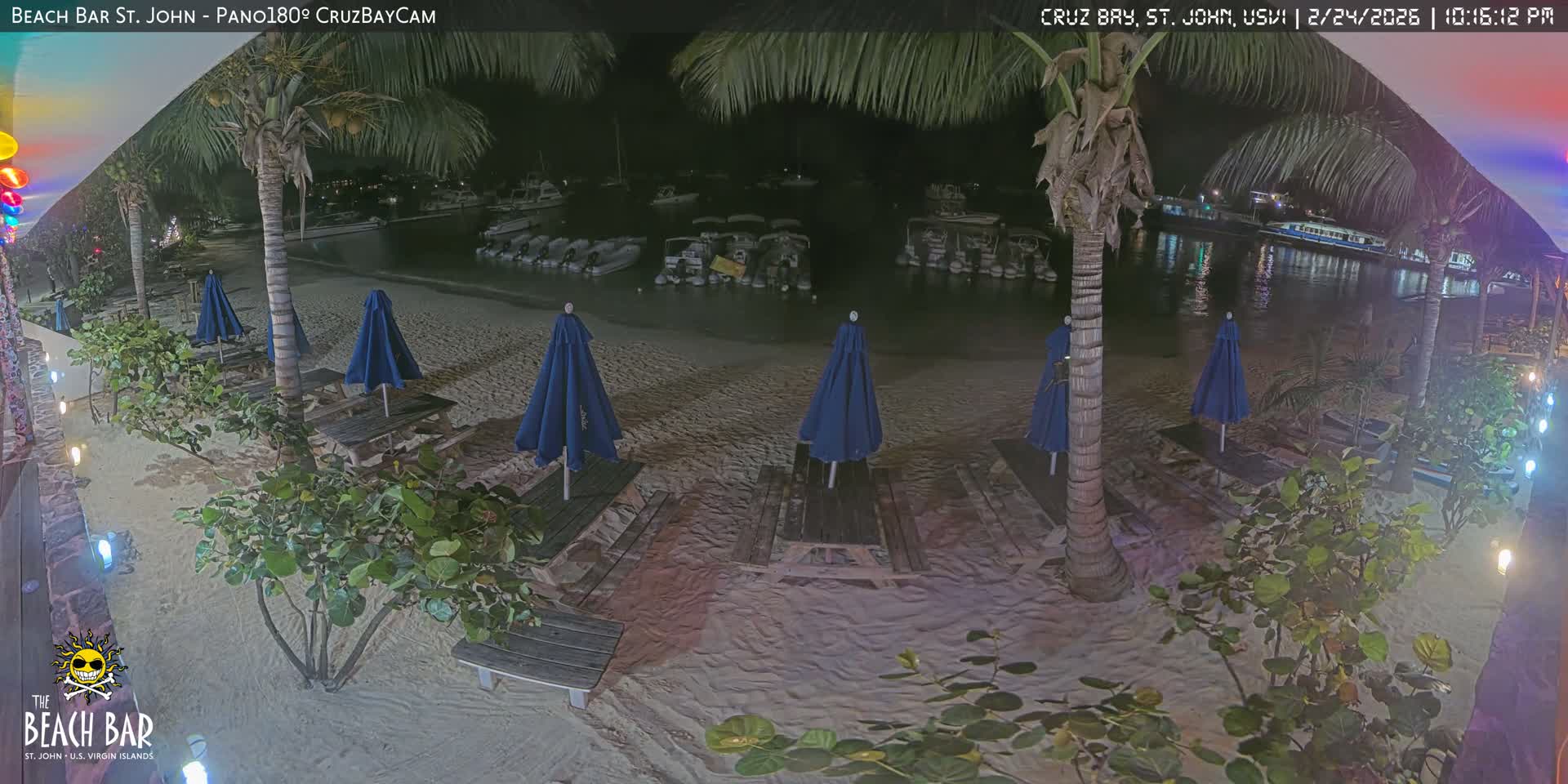 St. John, Cruz Bay Beach Live Cam -  Cruz Bay, St. John, United States Virgin Islands, USA