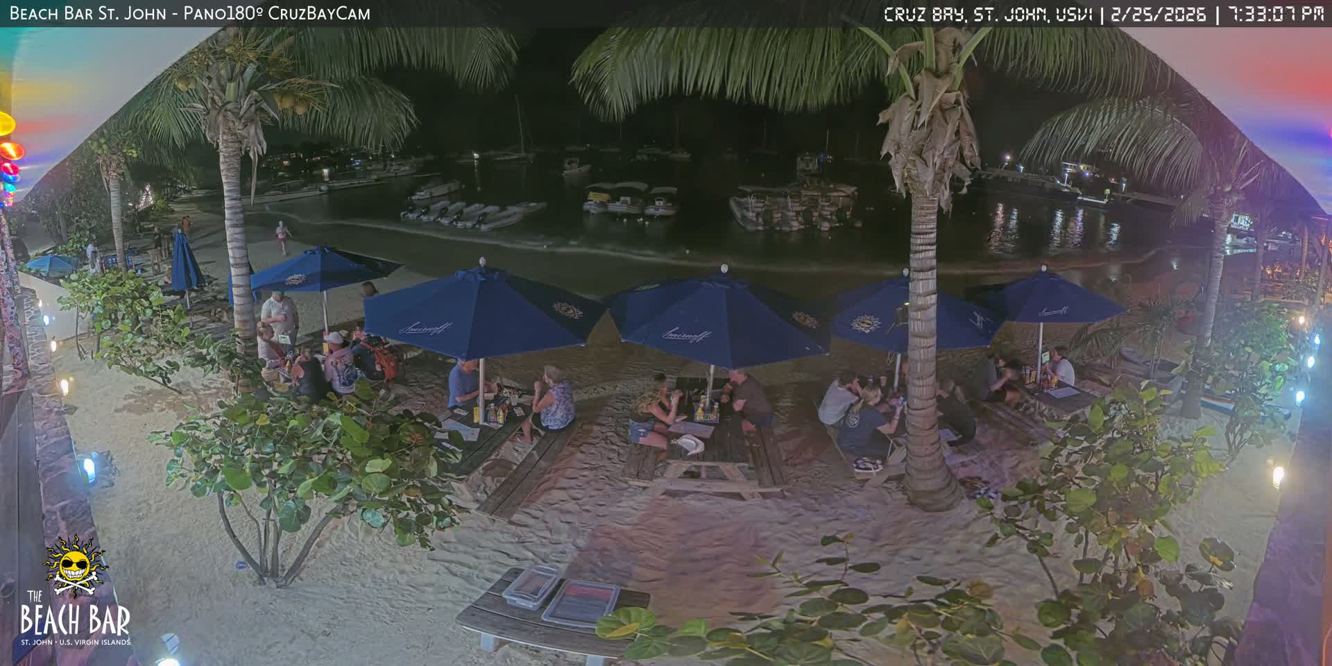 St. John, Cruz Bay Beach Live Cam -  Cruz Bay, St. John, United States Virgin Islands, USA