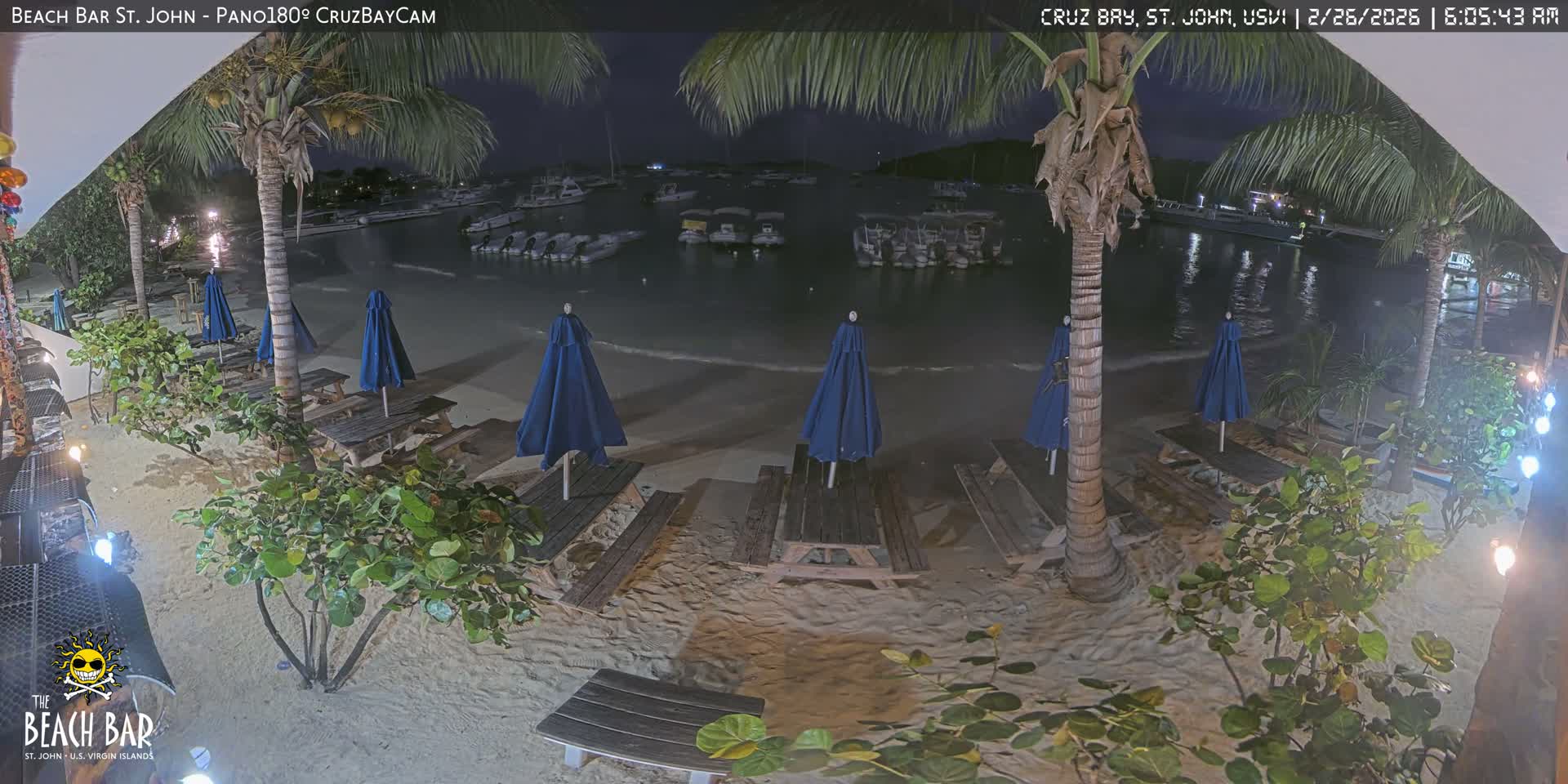 St. John, Cruz Bay Beach Live Cam -  Cruz Bay, St. John, United States Virgin Islands, USA
