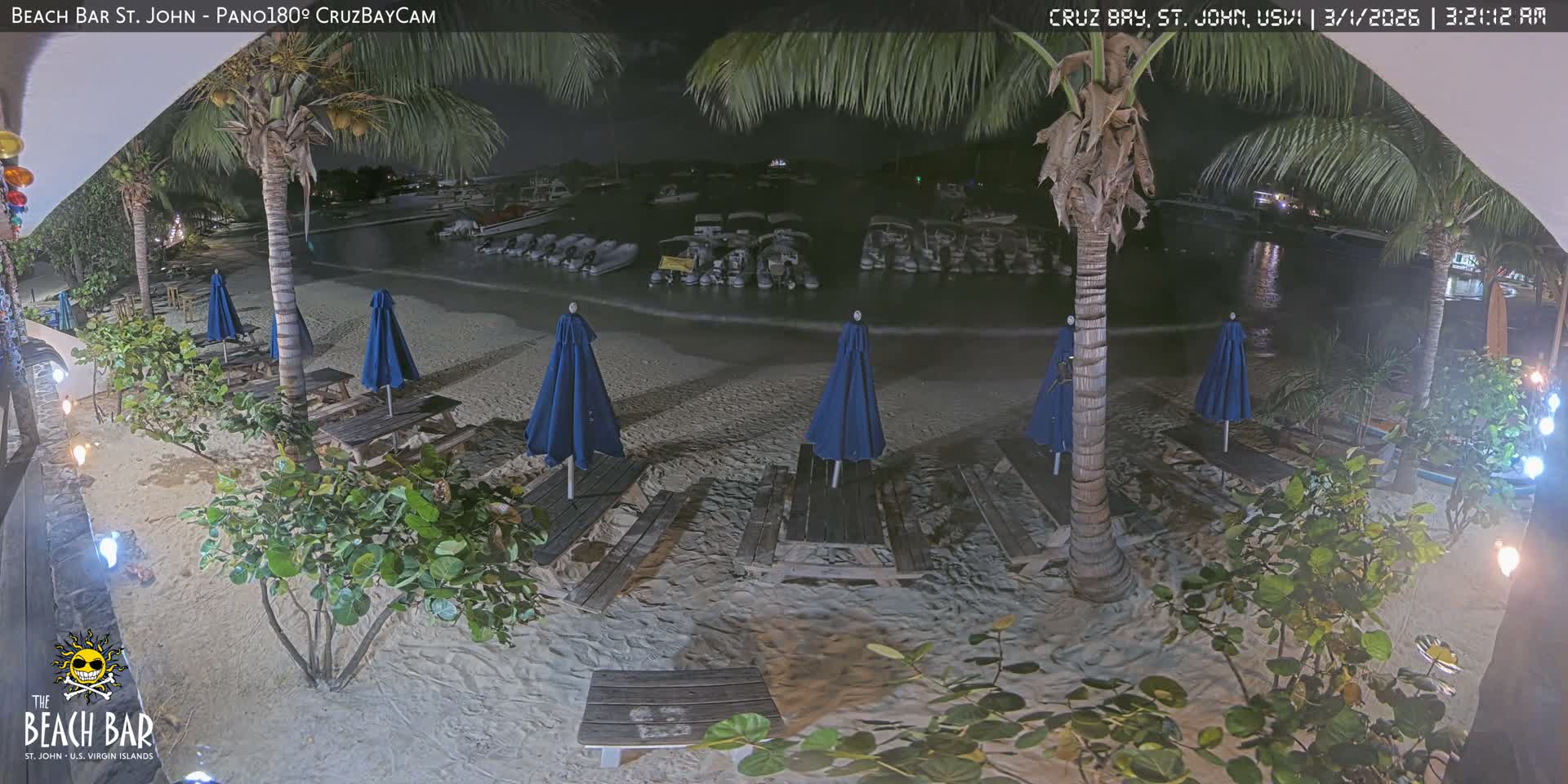 St. John, Cruz Bay Beach Live Cam -  Cruz Bay, St. John, United States Virgin Islands, USA