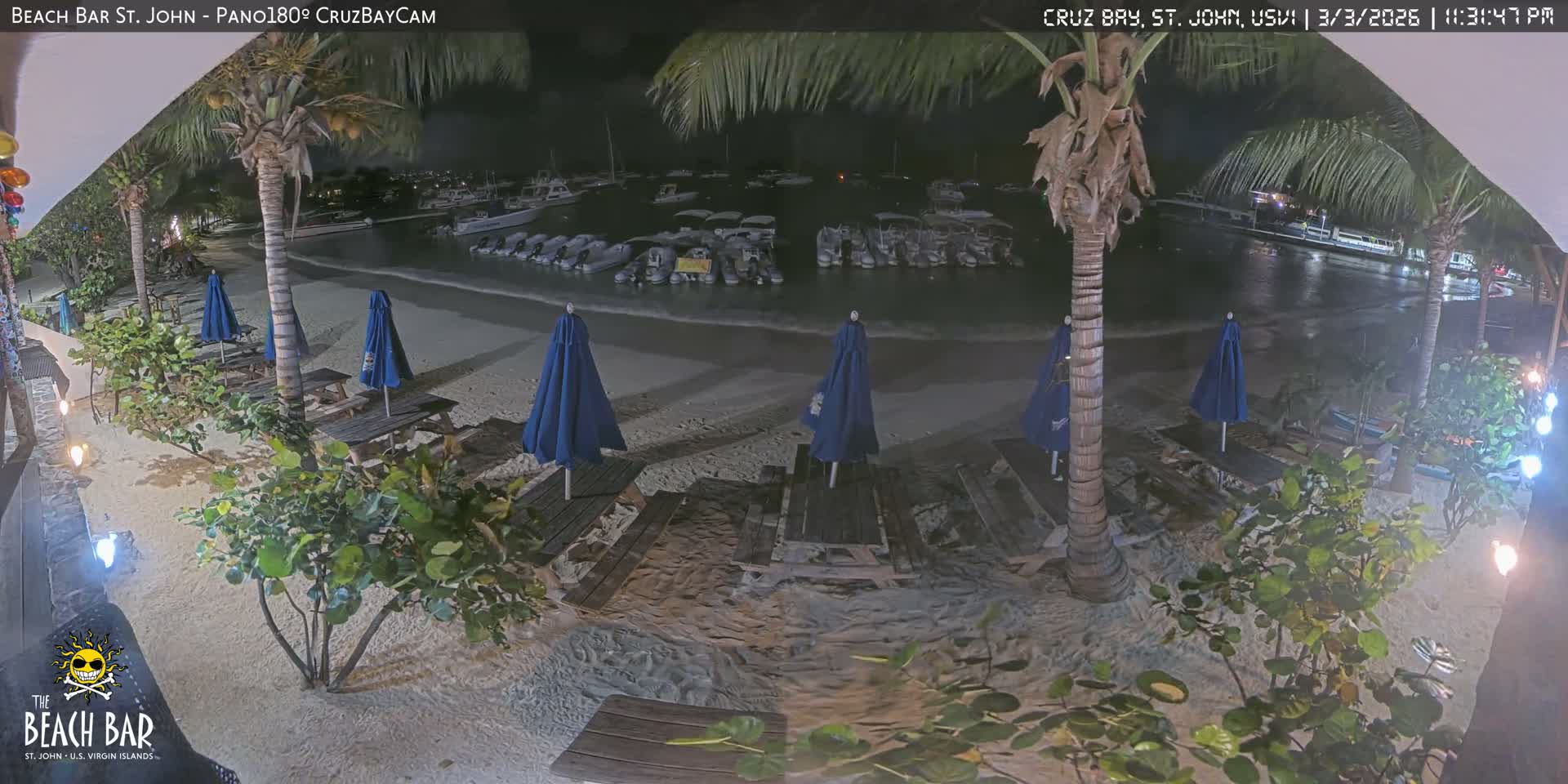 St. John, Cruz Bay Beach Live Cam -  Cruz Bay, St. John, United States Virgin Islands, USA