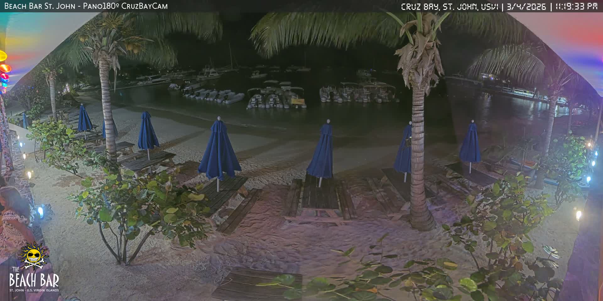 St. John, Cruz Bay Beach Live Cam -  Cruz Bay, St. John, United States Virgin Islands, USA