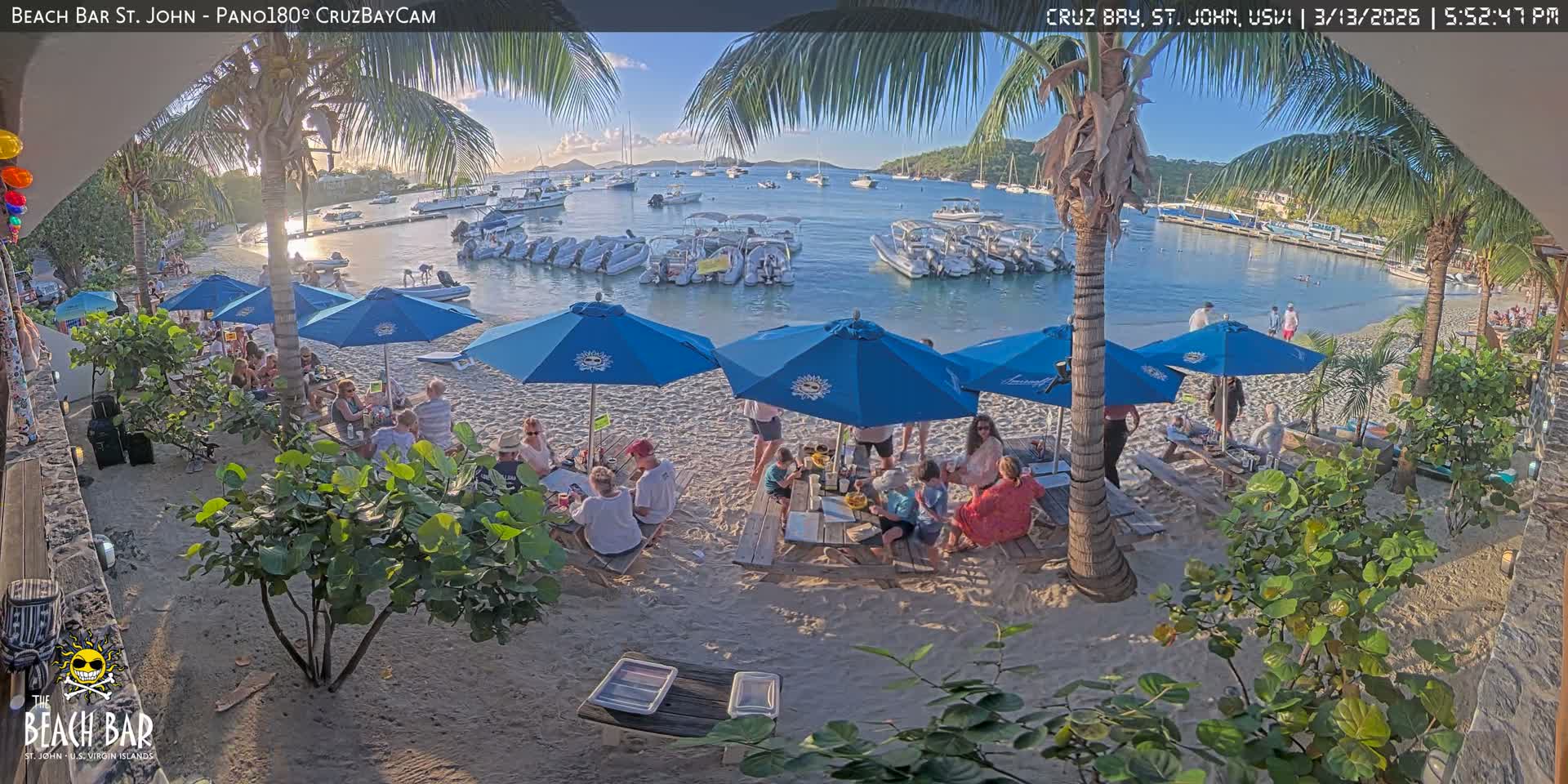 St. John, Cruz Bay Beach Live Cam -  Cruz Bay, St. John, United States Virgin Islands, USA