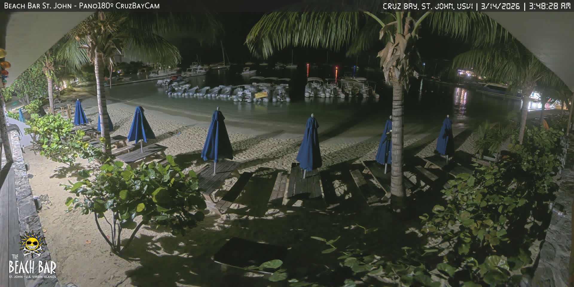 St. John, Cruz Bay Beach Live Cam -  Cruz Bay, St. John, United States Virgin Islands, USA