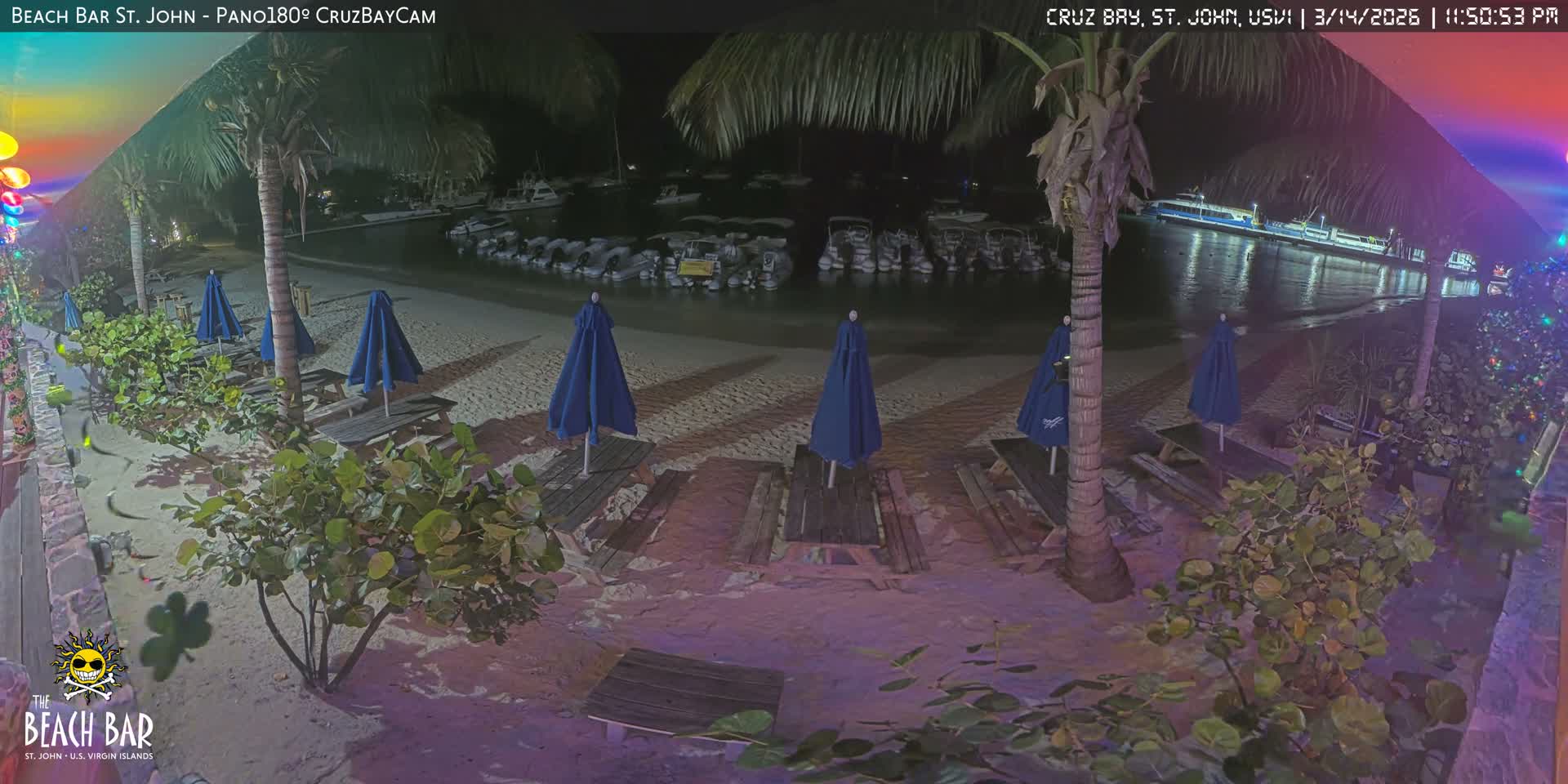 St. John, Cruz Bay Beach Live Cam -  Cruz Bay, St. John, United States Virgin Islands, USA