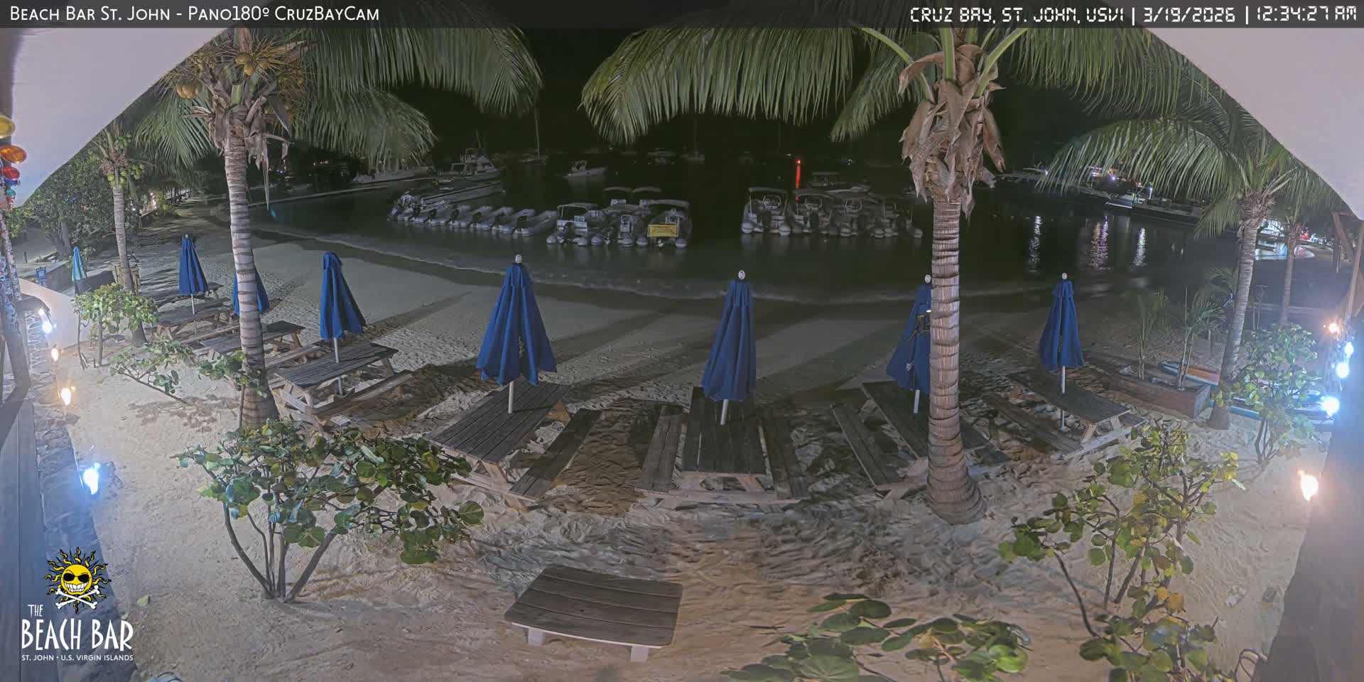 St. John, Cruz Bay Beach Live Cam -  Cruz Bay, St. John, United States Virgin Islands, USA