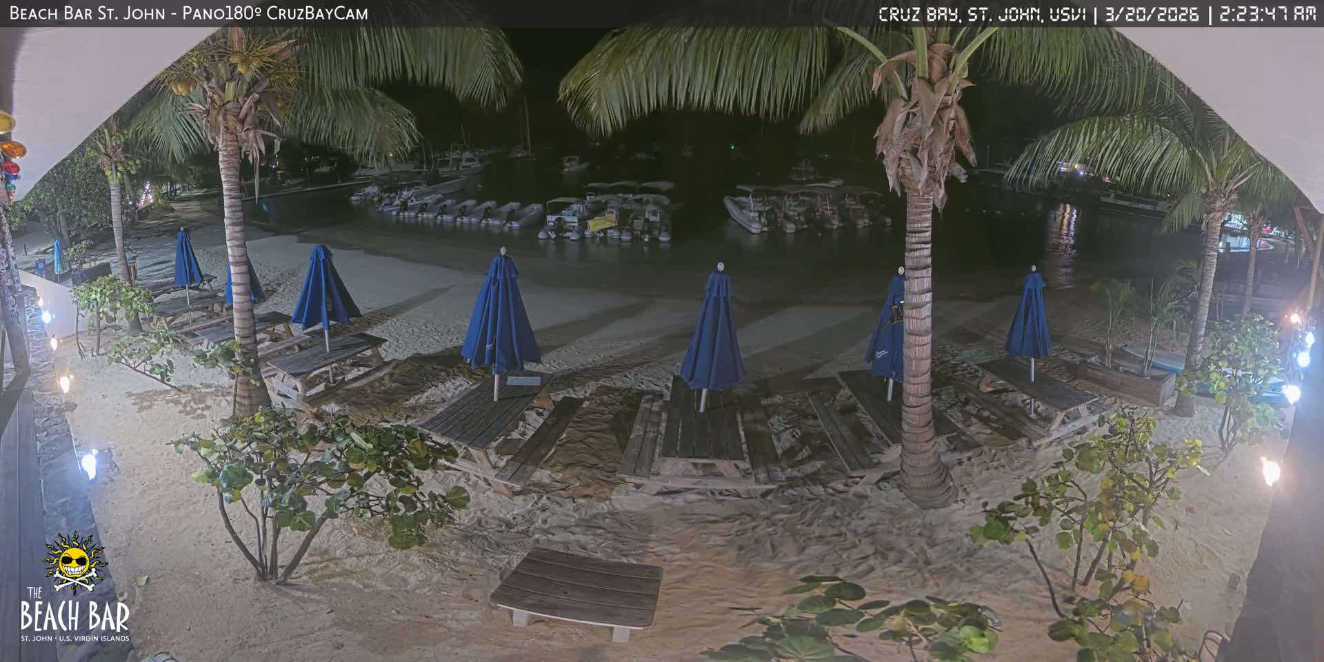 St. John, Cruz Bay Beach Live Cam -  Cruz Bay, St. John, United States Virgin Islands, USA