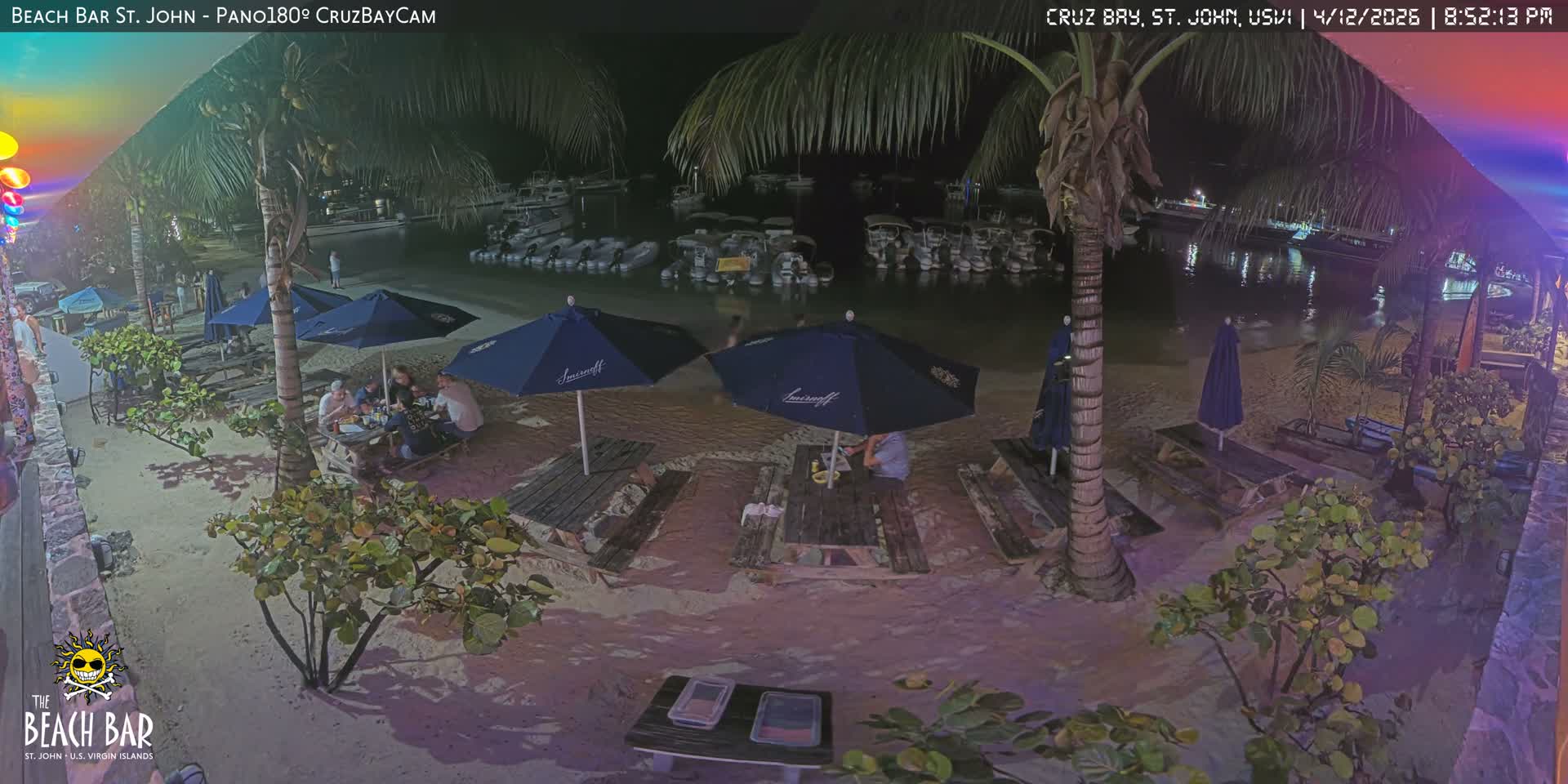St. John, Cruz Bay Beach Live Cam -  Cruz Bay, St. John, United States Virgin Islands, USA