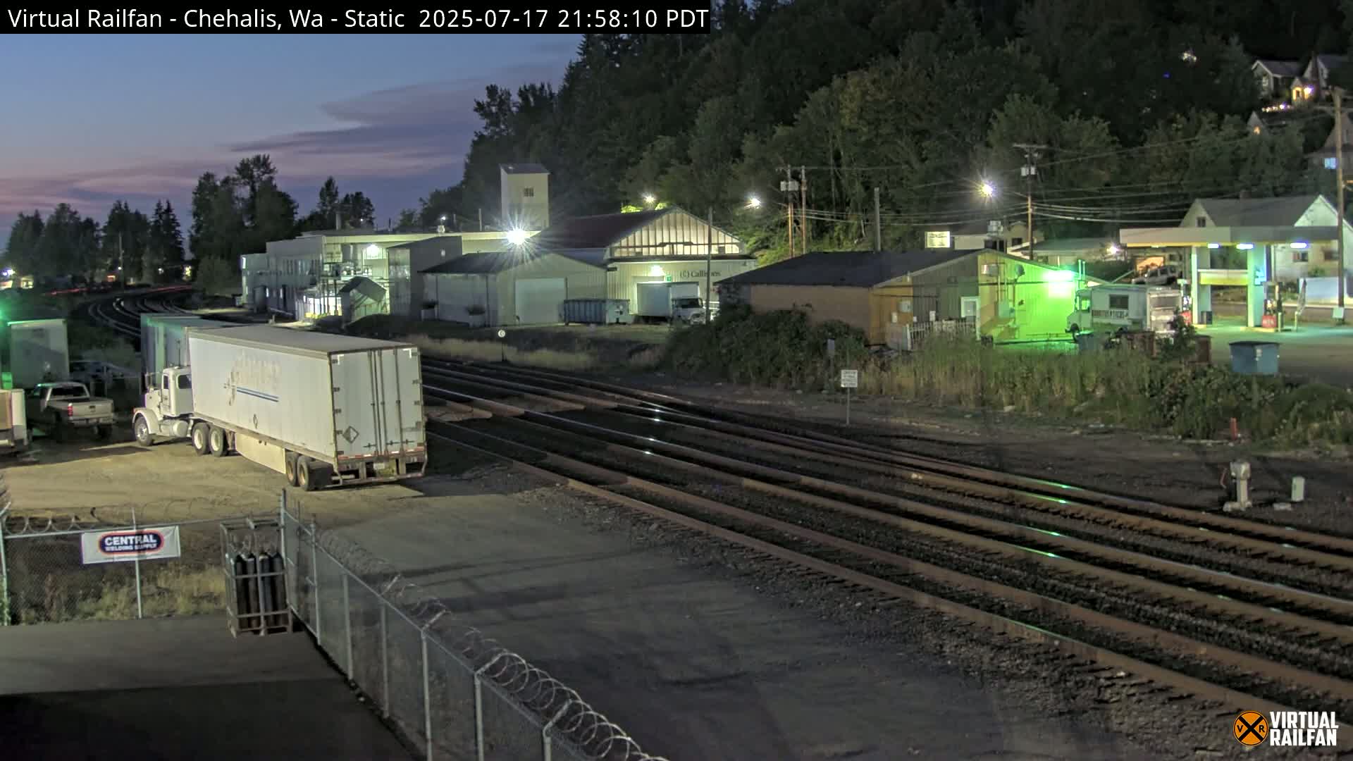 Chehalis City & Railroad Live Cam - Chehalis, Lewis, Washington, USA