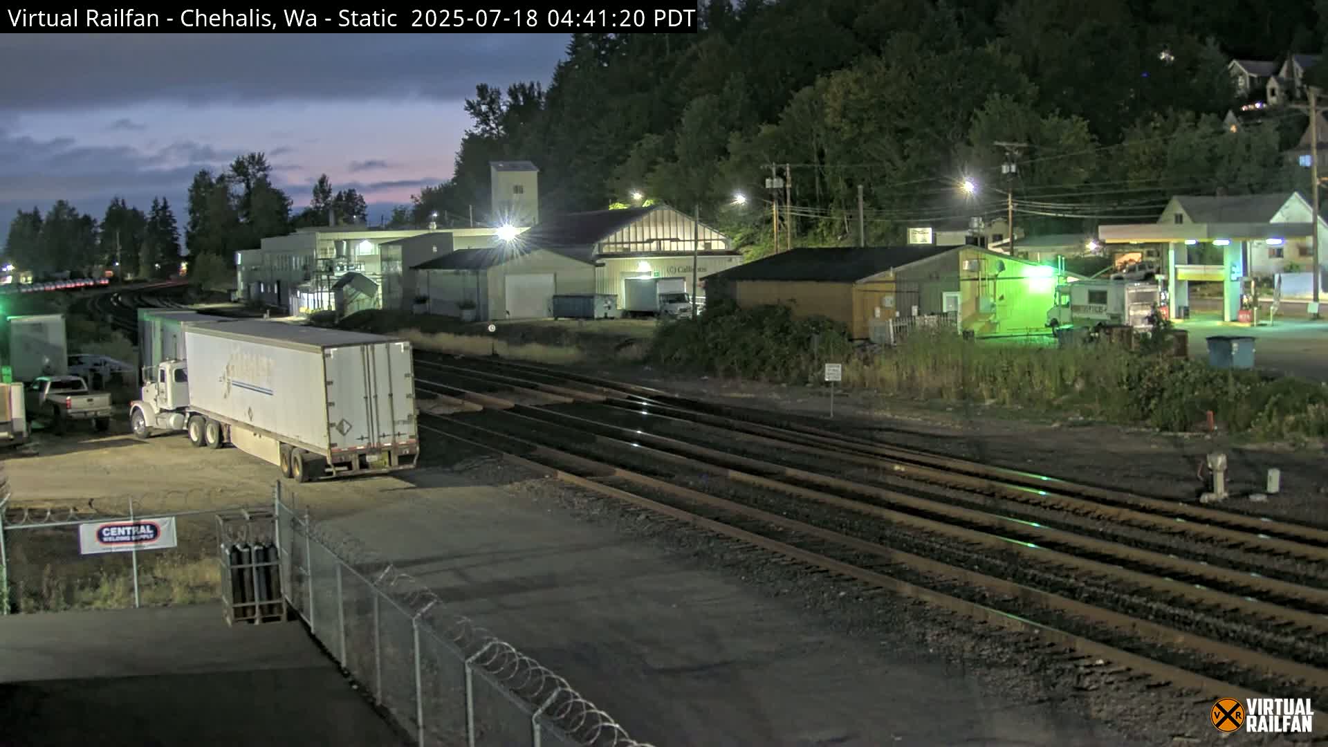 Chehalis City & Railroad Live Cam - Chehalis, Lewis, Washington, USA