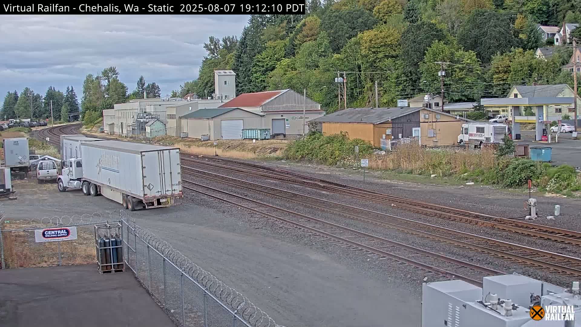 Chehalis City & Railroad Live Cam - Chehalis, Lewis, Washington, USA