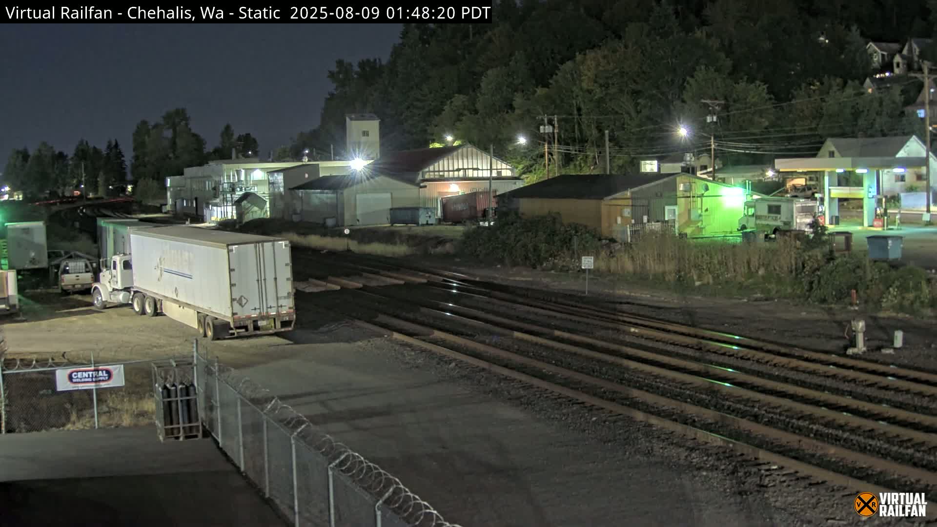Chehalis City & Railroad Live Cam - Chehalis, Lewis, Washington, USA