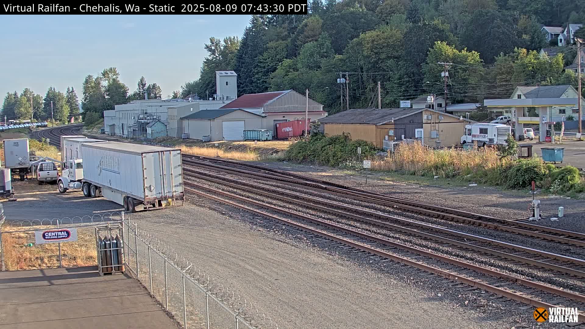 Chehalis City & Railroad Live Cam - Chehalis, Lewis, Washington, USA