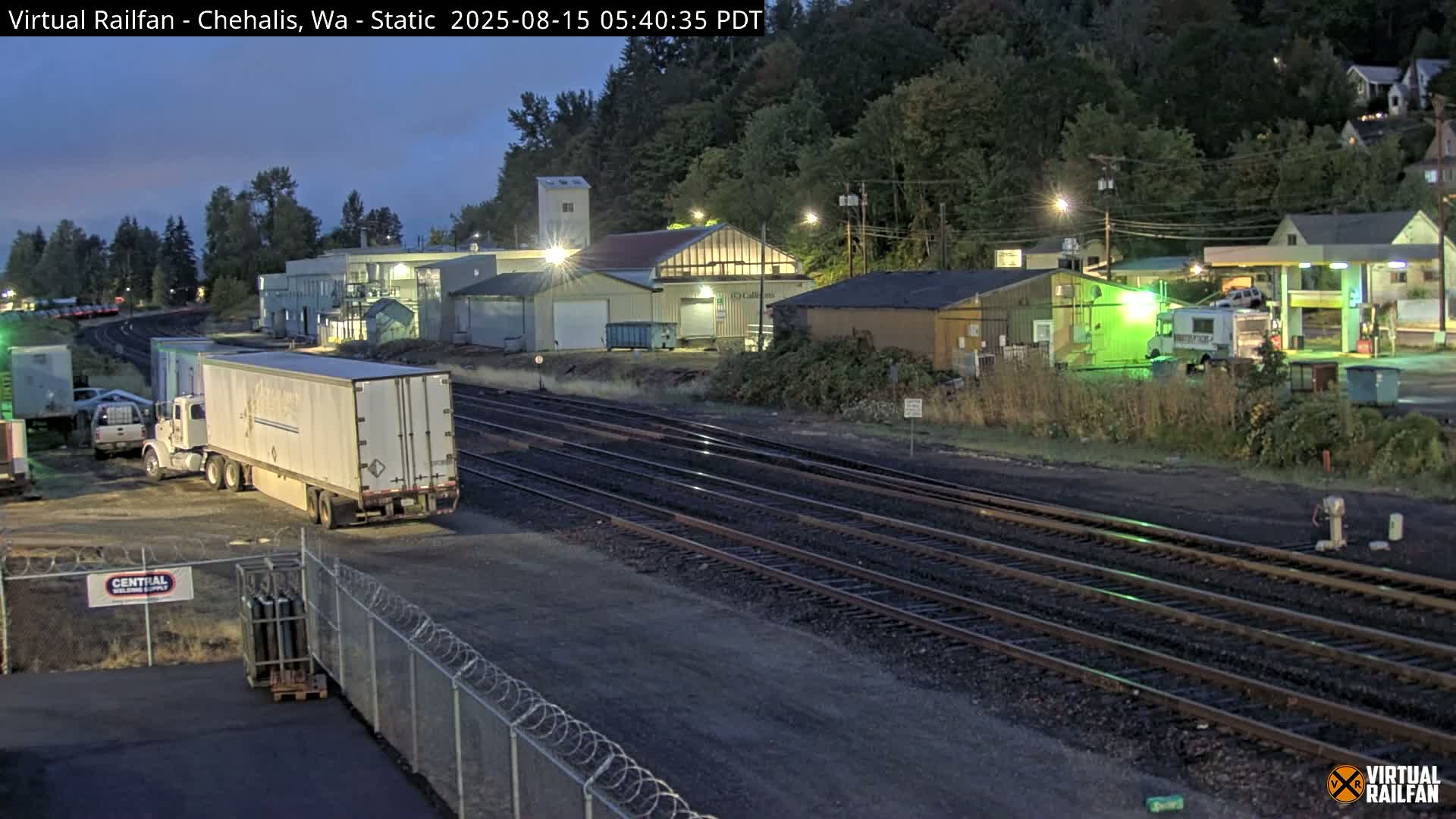 Chehalis City & Railroad Live Cam - Chehalis, Lewis, Washington, USA