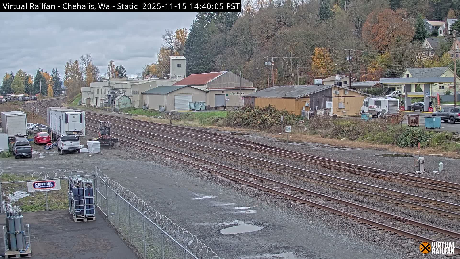 Chehalis City & Railroad Live Cam - Chehalis, Lewis, Washington, USA