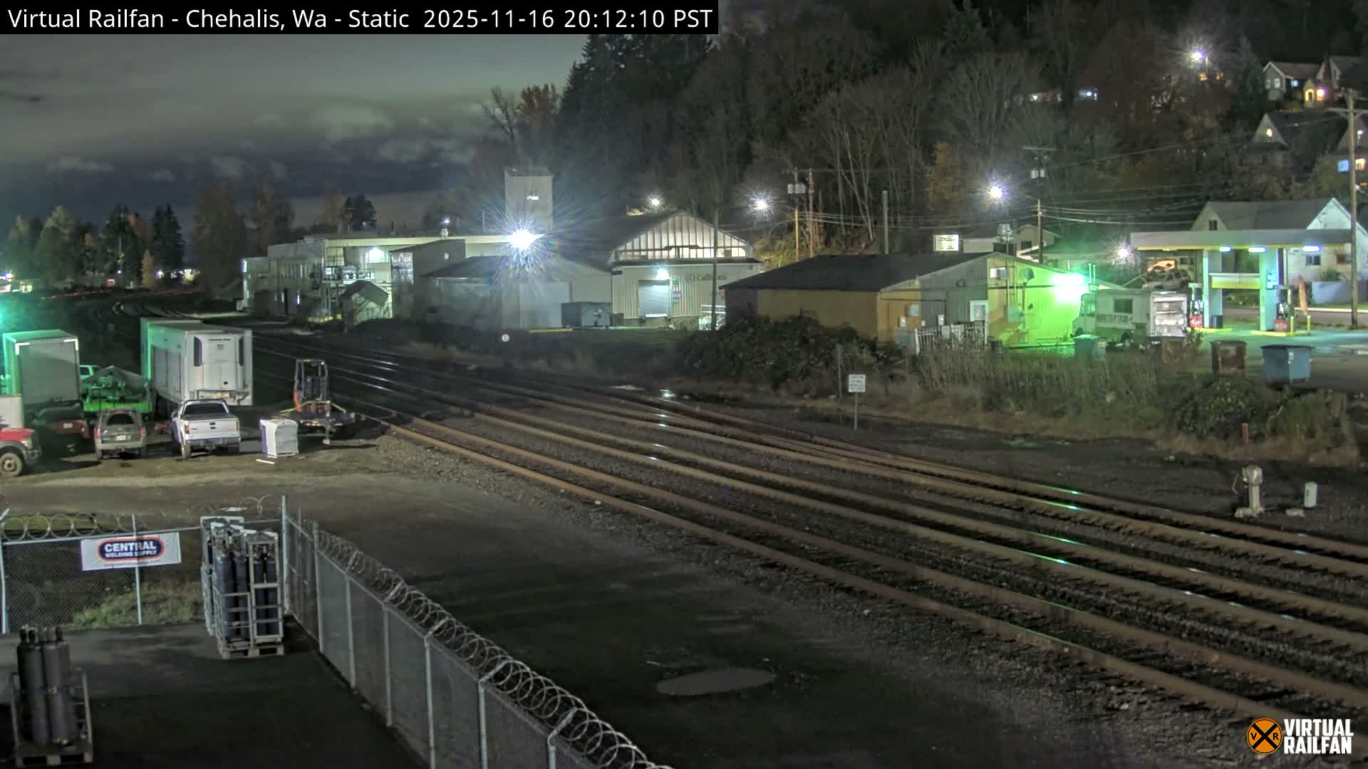 Chehalis City & Railroad Live Cam - Chehalis, Lewis, Washington, USA