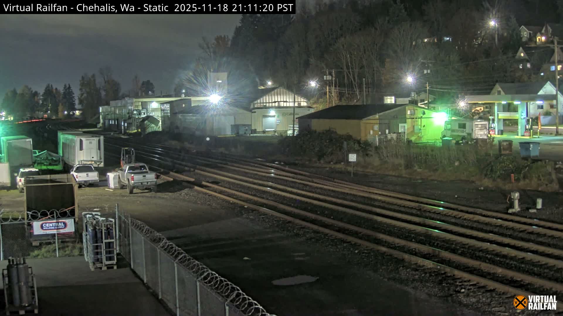 Chehalis City & Railroad Live Cam - Chehalis, Lewis, Washington, USA
