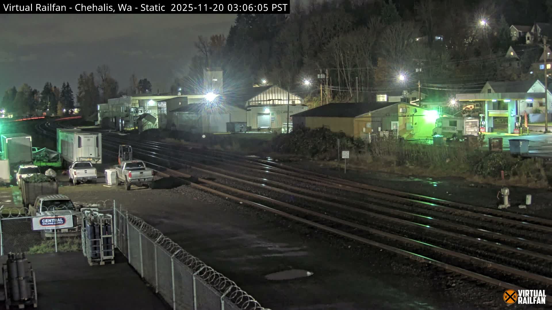 Chehalis City & Railroad Live Cam - Chehalis, Lewis, Washington, USA