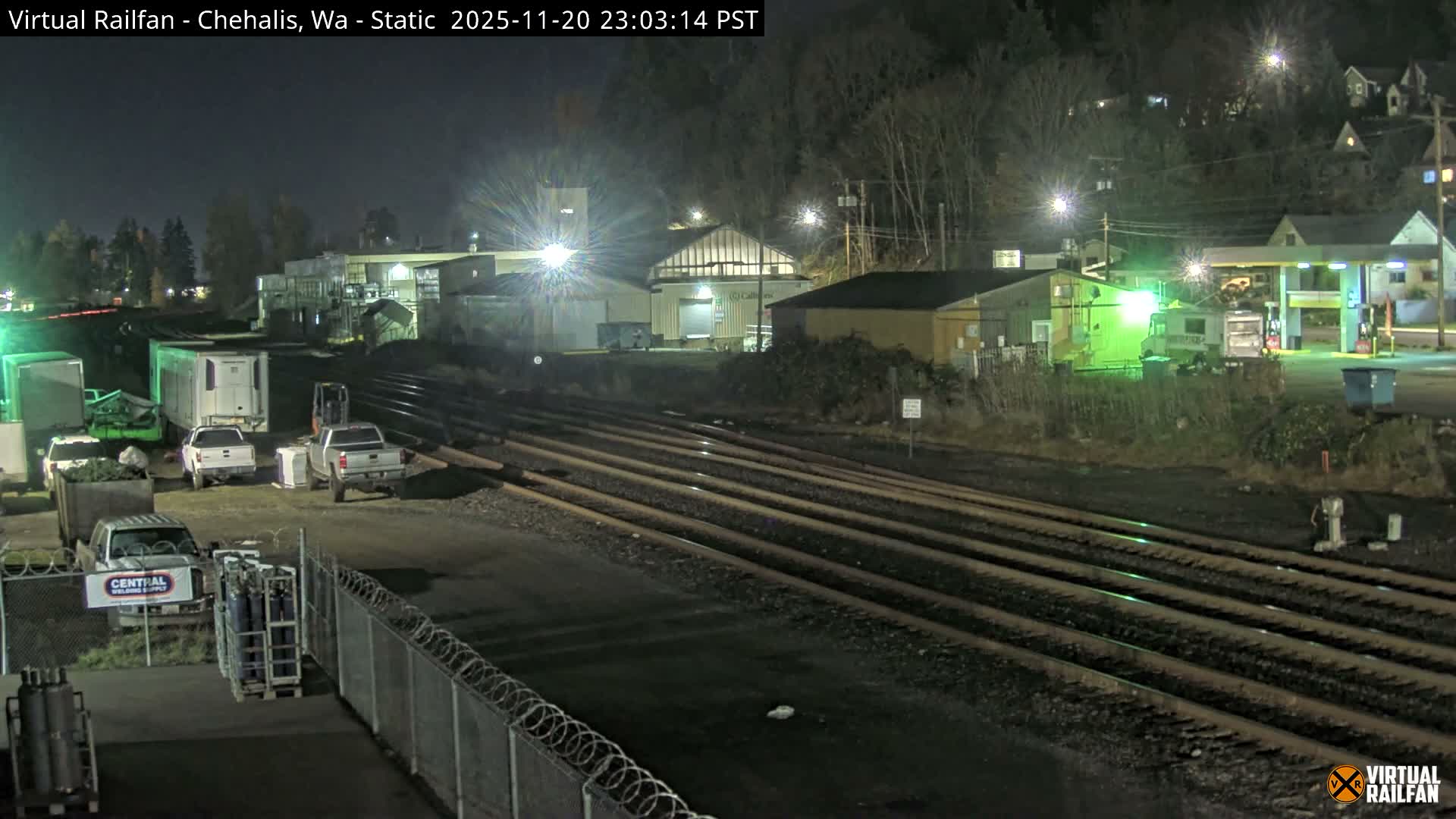 Chehalis City & Railroad Live Cam - Chehalis, Lewis, Washington, USA