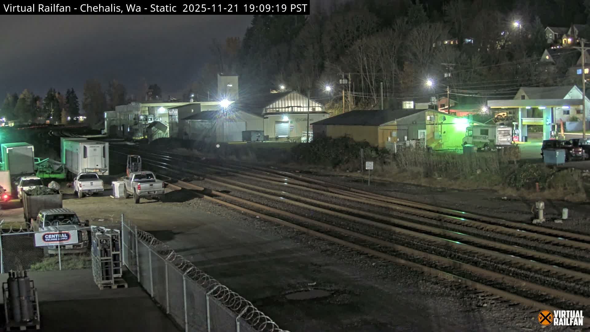 Chehalis City & Railroad Live Cam - Chehalis, Lewis, Washington, USA