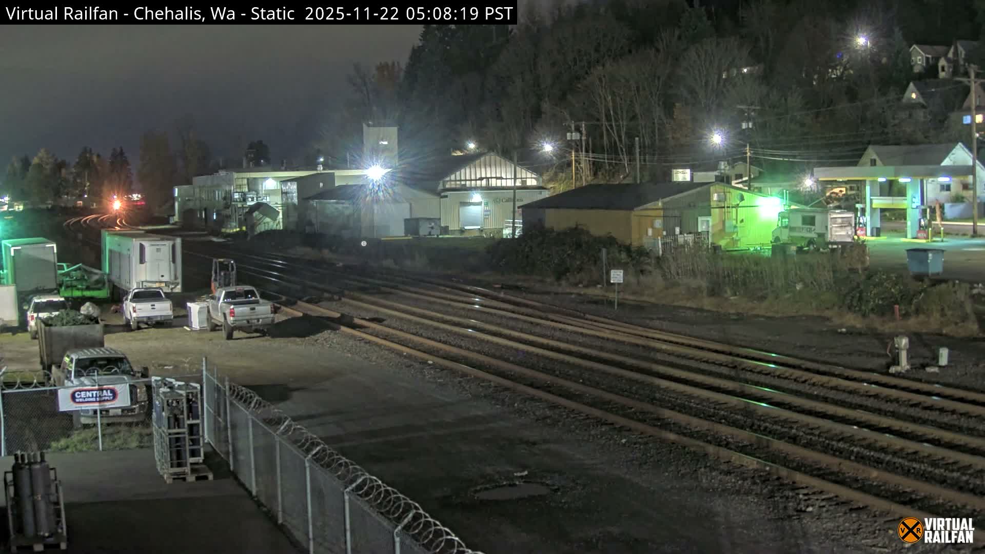 Chehalis City & Railroad Live Cam - Chehalis, Lewis, Washington, USA