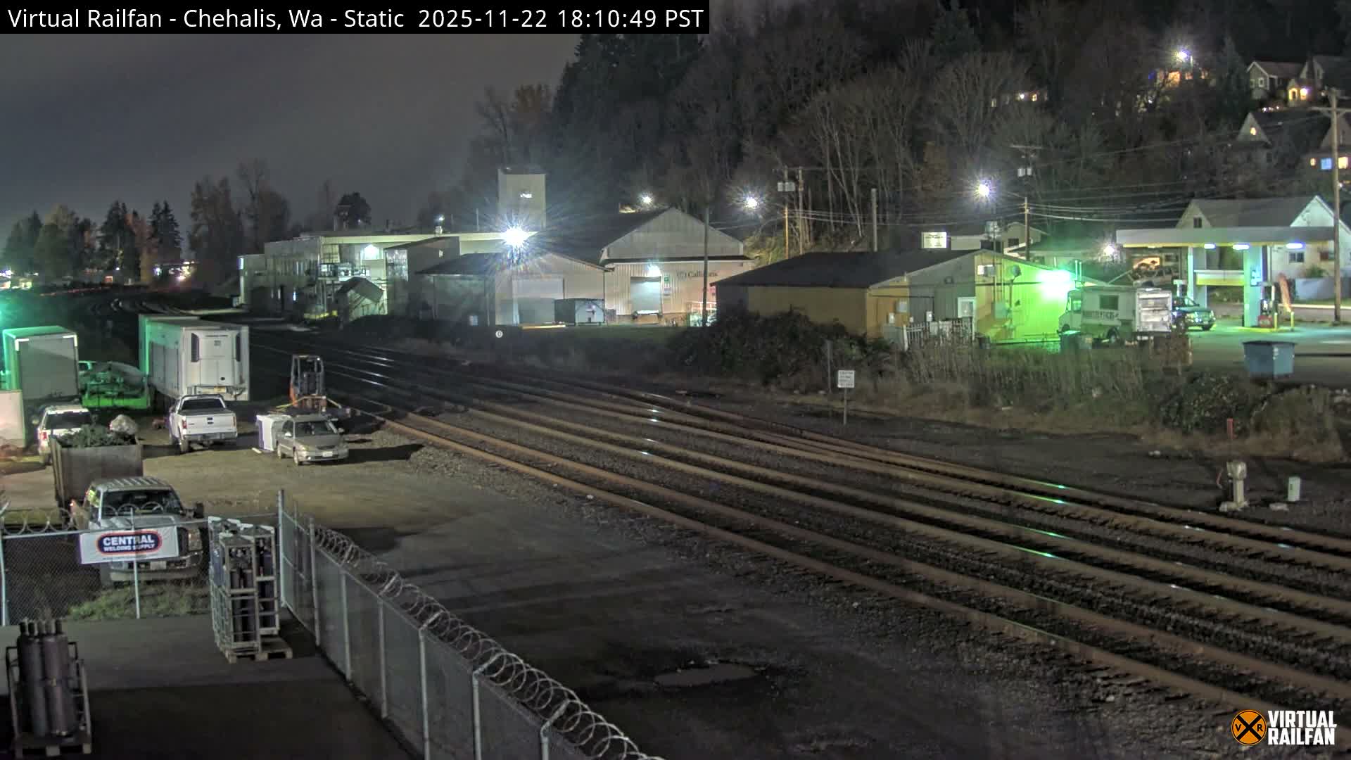 Chehalis City & Railroad Live Cam - Chehalis, Lewis, Washington, USA