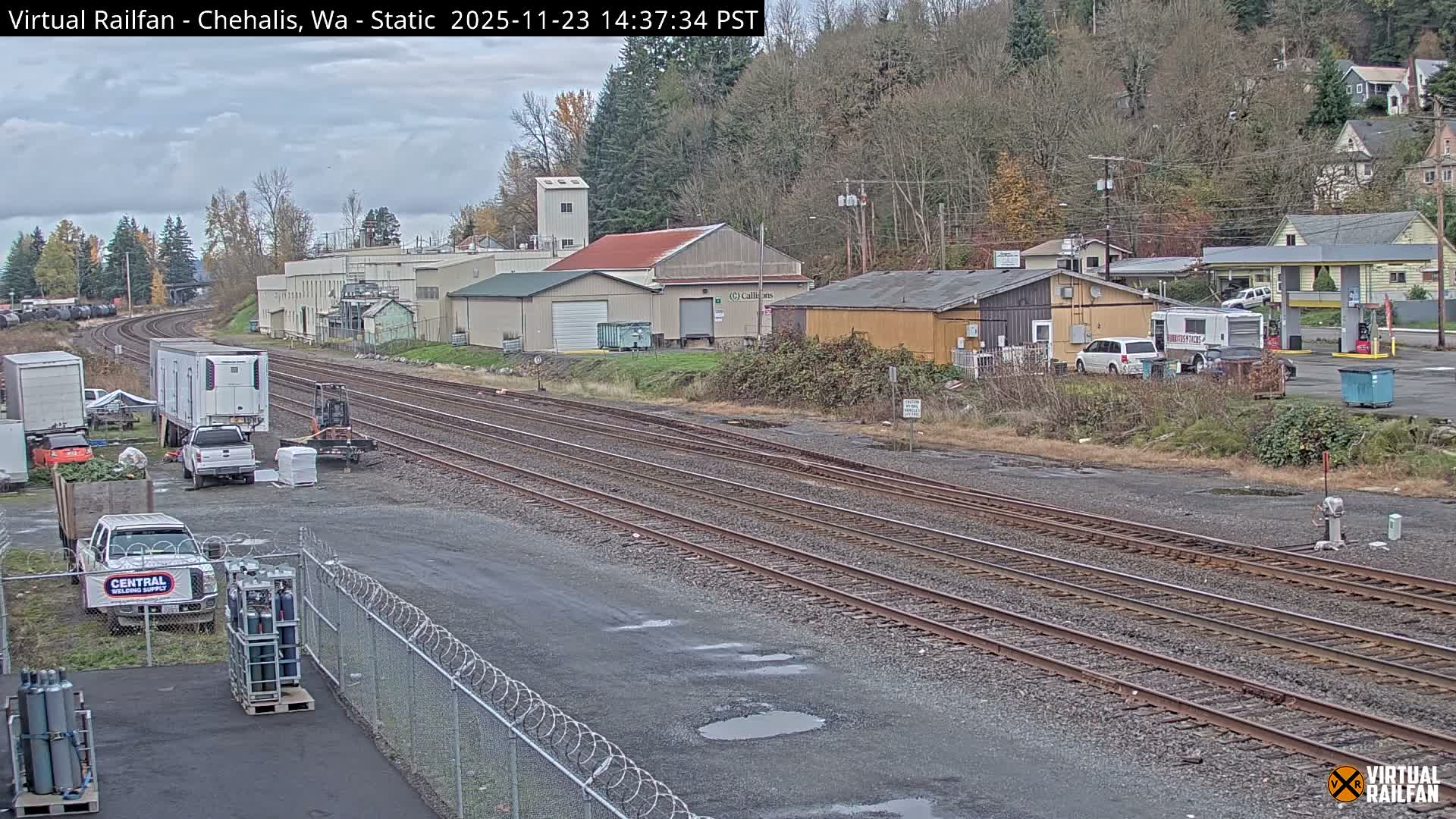 Chehalis City & Railroad Live Cam - Chehalis, Lewis, Washington, USA
