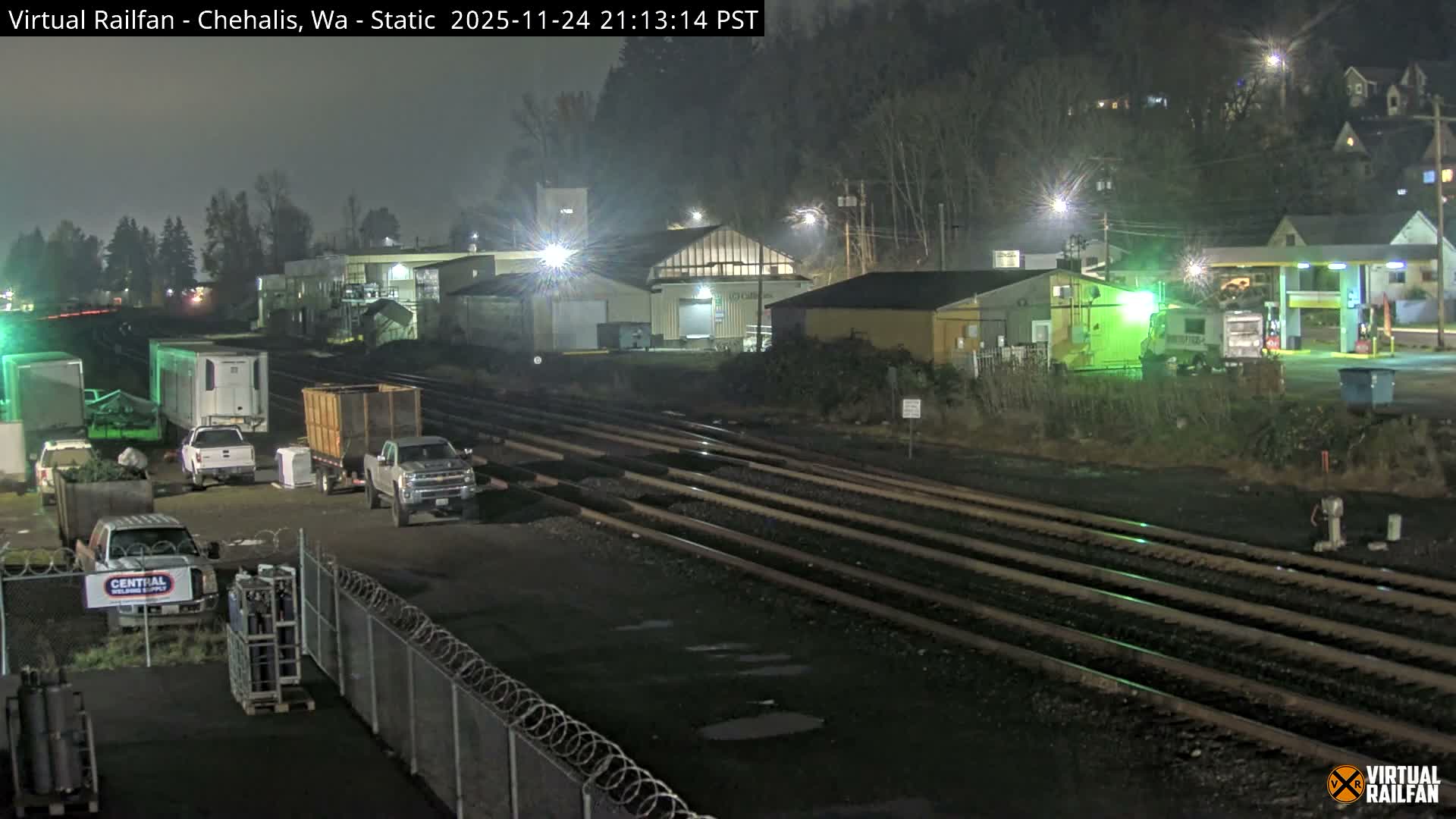Chehalis City & Railroad Live Cam - Chehalis, Lewis, Washington, USA