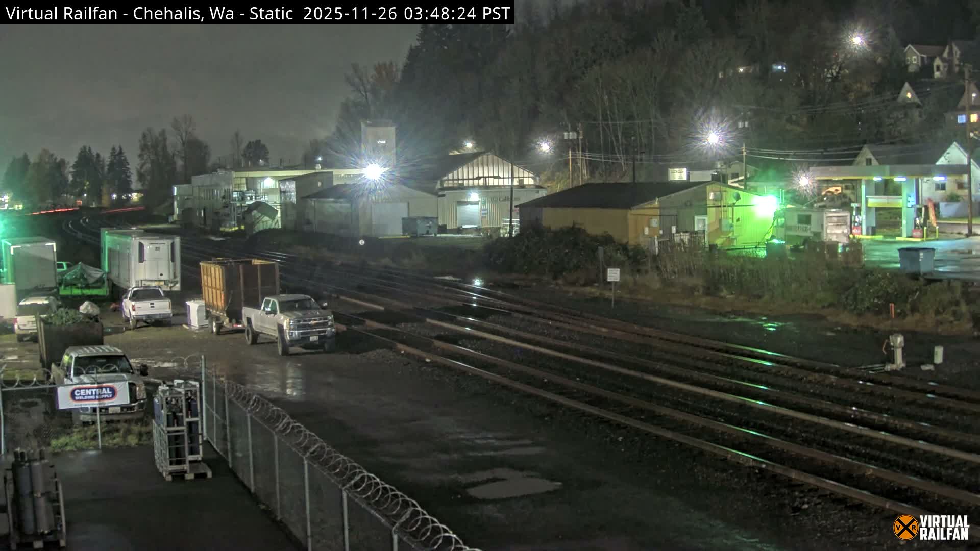 Chehalis City & Railroad Live Cam - Chehalis, Lewis, Washington, USA