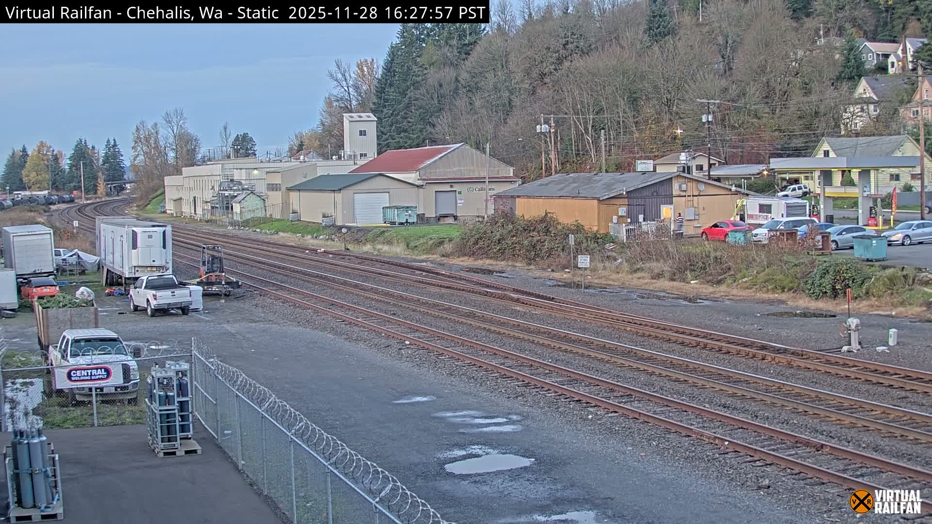Chehalis City & Railroad Live Cam - Chehalis, Lewis, Washington, USA