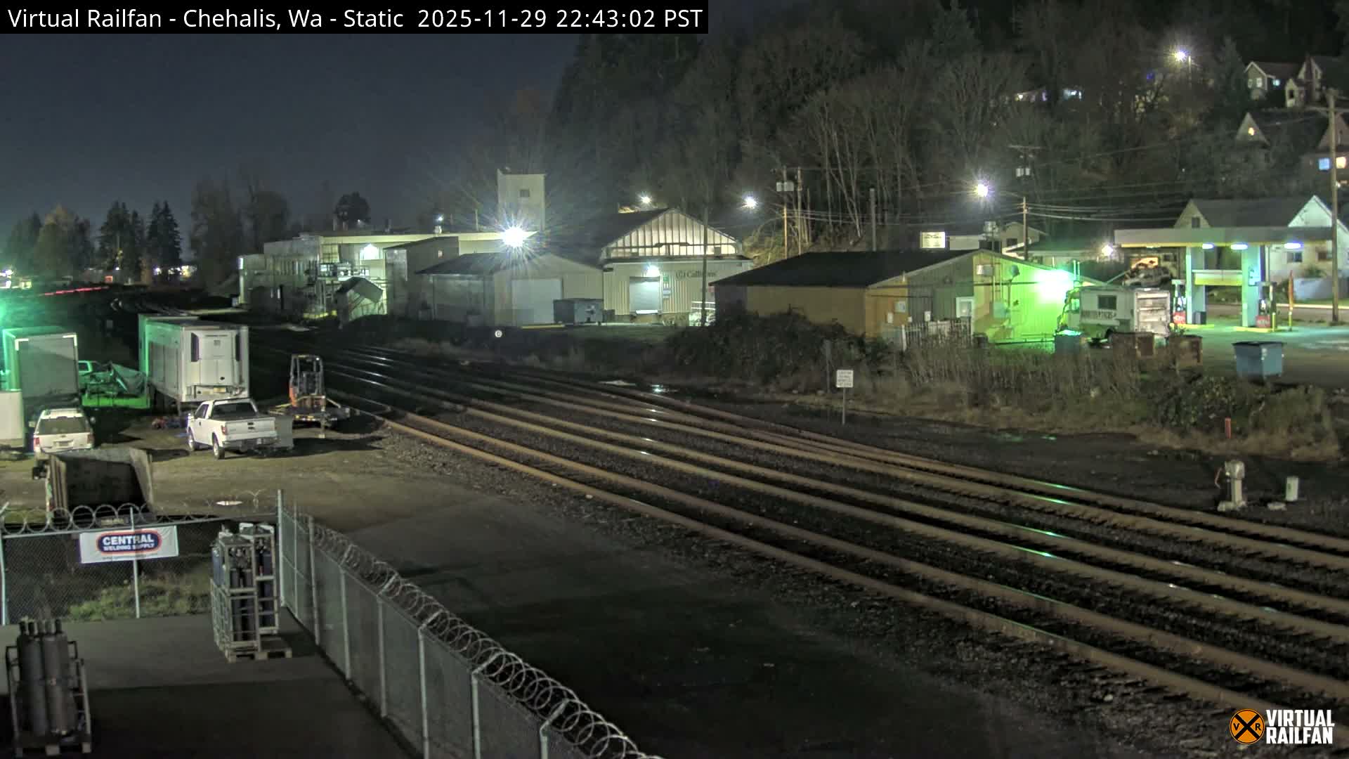 Chehalis City & Railroad Live Cam - Chehalis, Lewis, Washington, USA