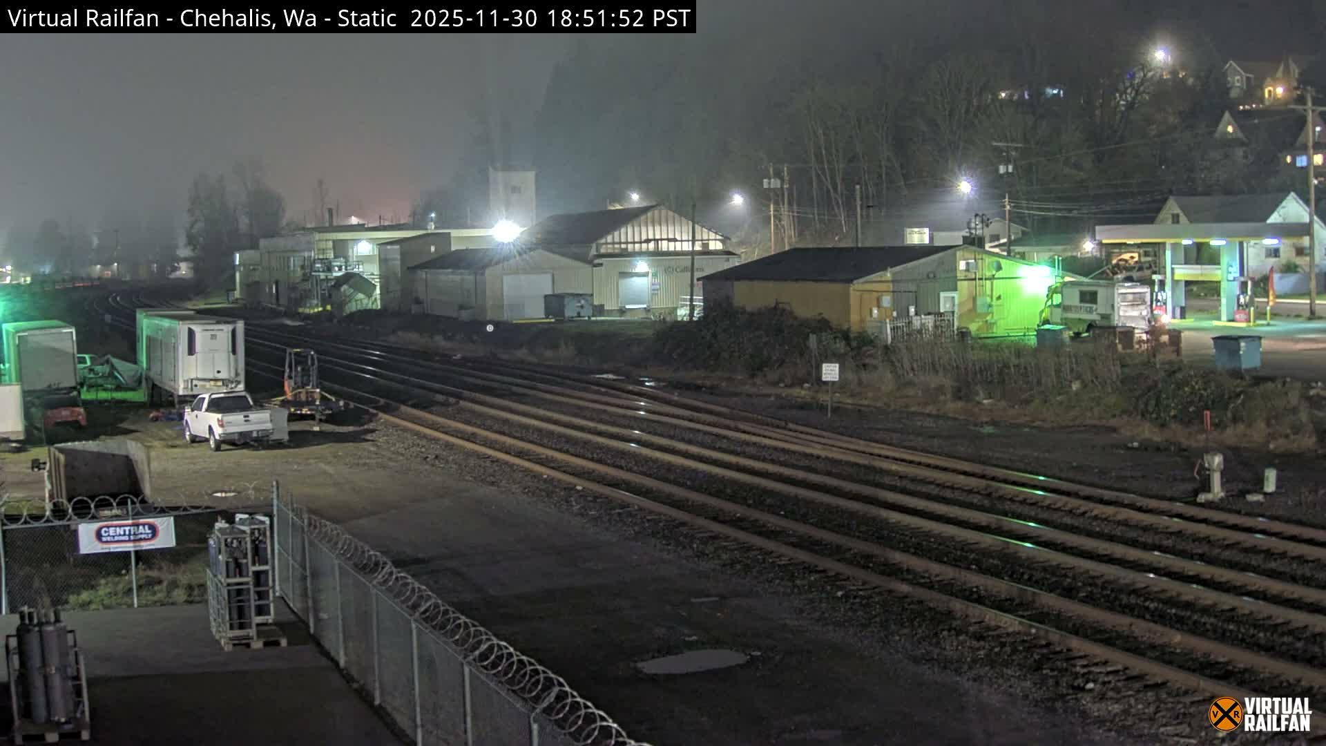 Chehalis City & Railroad Live Cam - Chehalis, Lewis, Washington, USA