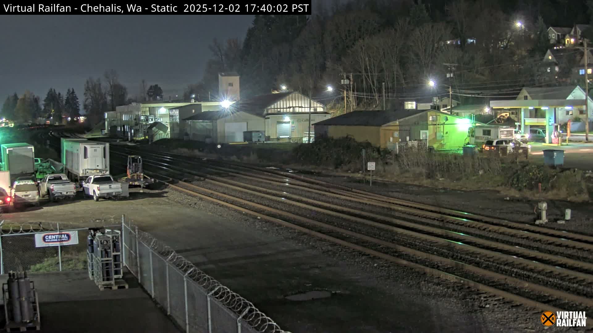 Chehalis City & Railroad Live Cam - Chehalis, Lewis, Washington, USA